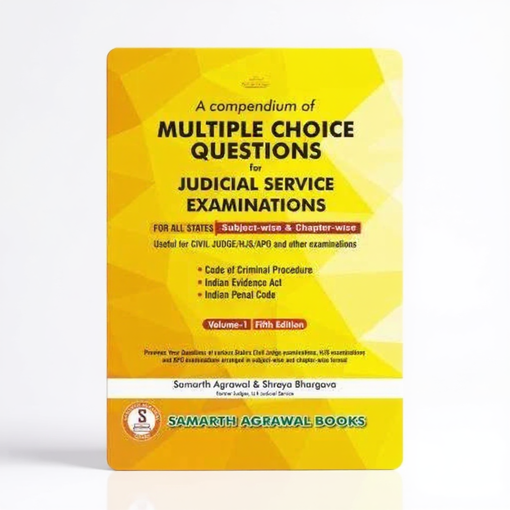 Samarth Agarwal Compendium of Multiple Choice Questions for Judicial Service Examinations Fifth Edition Vol 1 | 9788196596156