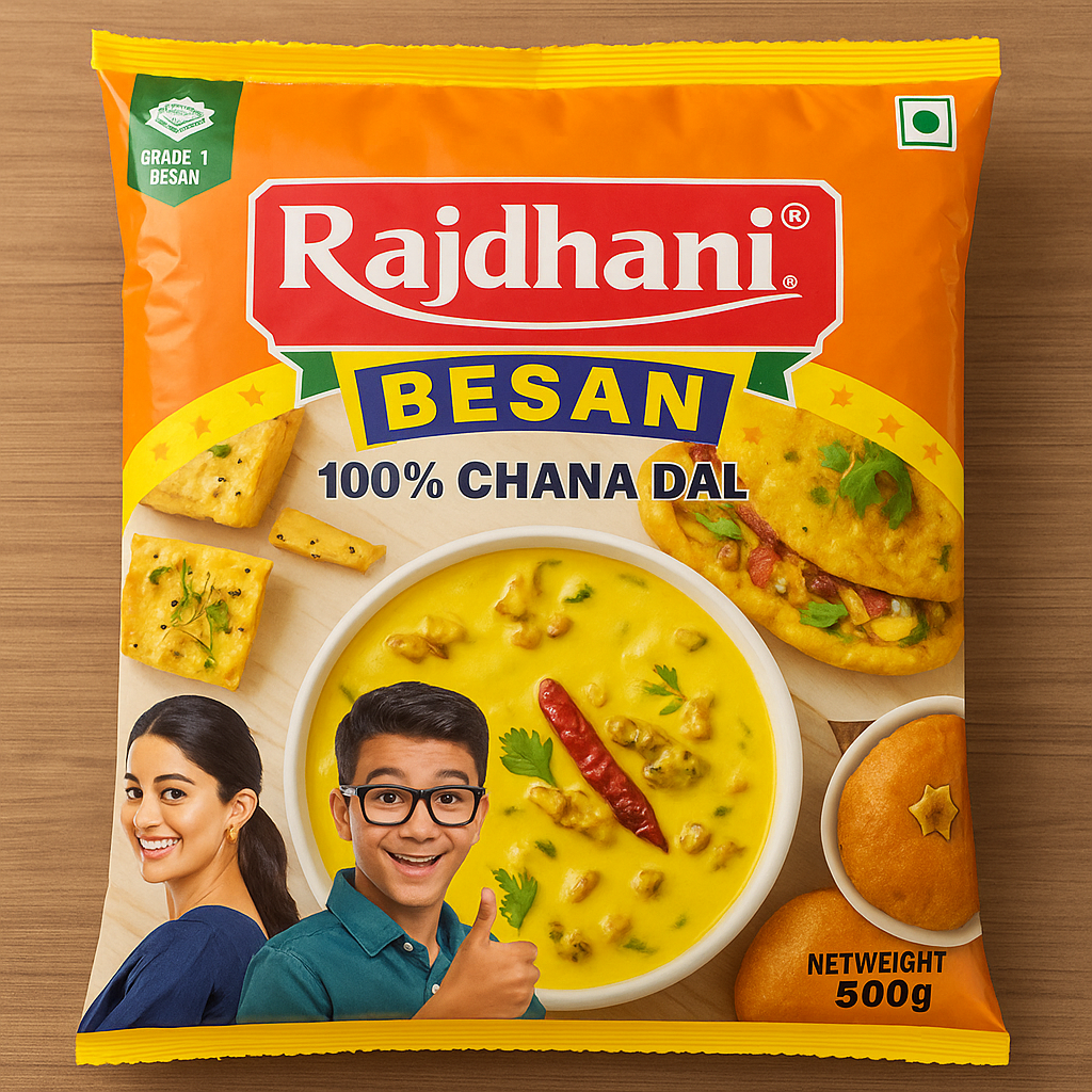 Rajdhani Besan. view 2