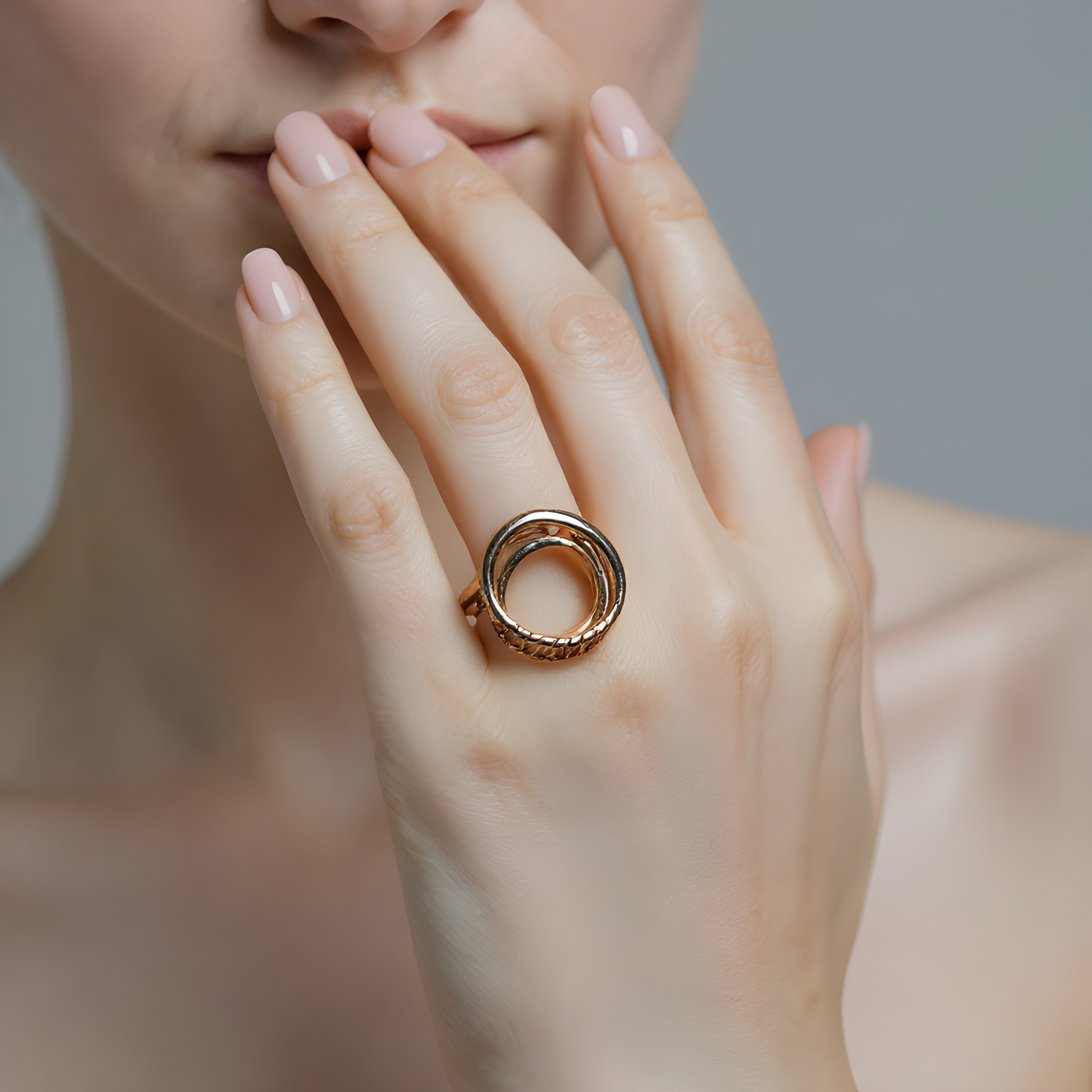 Gold Plated Ring Set view 2