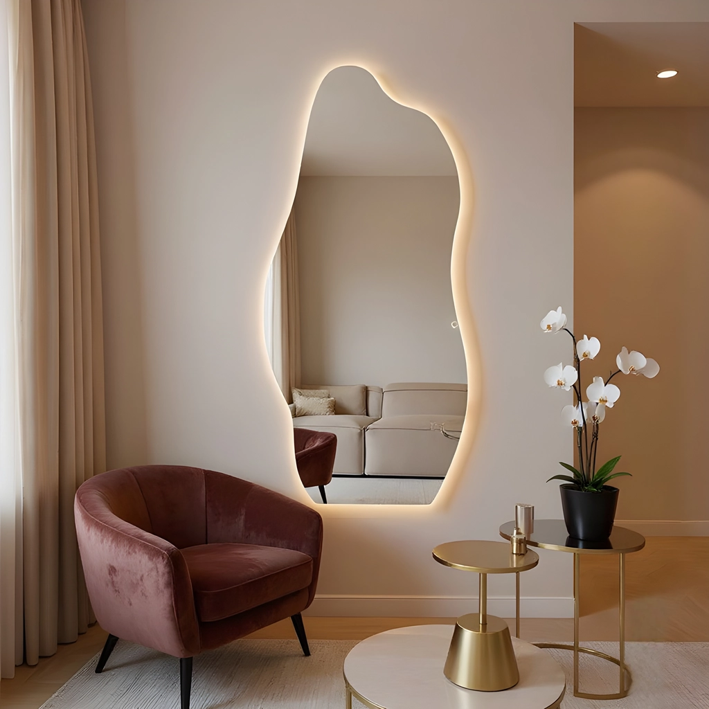 LED Backlit Mirror view 2