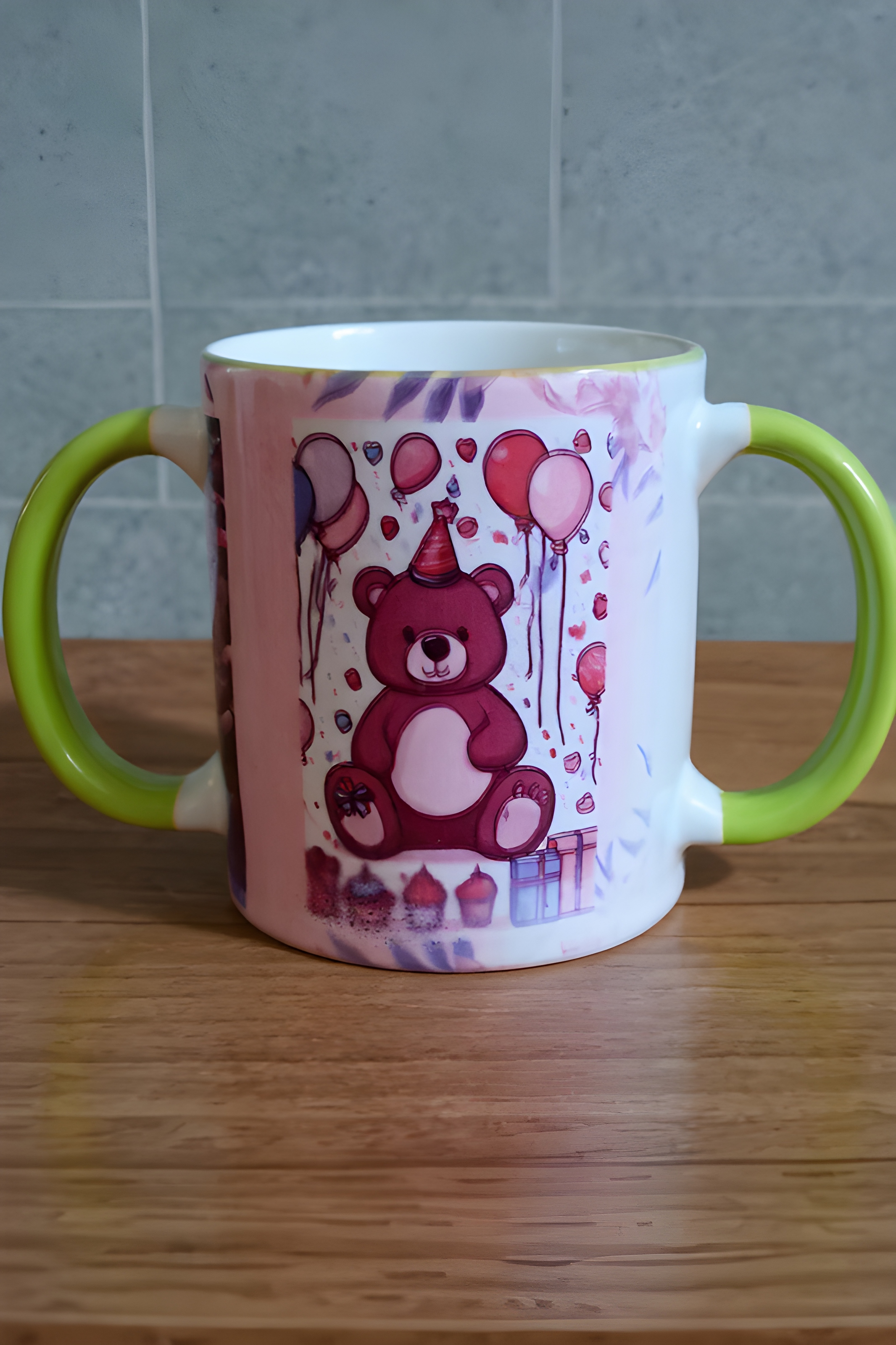 Satoru Festive Teddy Mug view 2