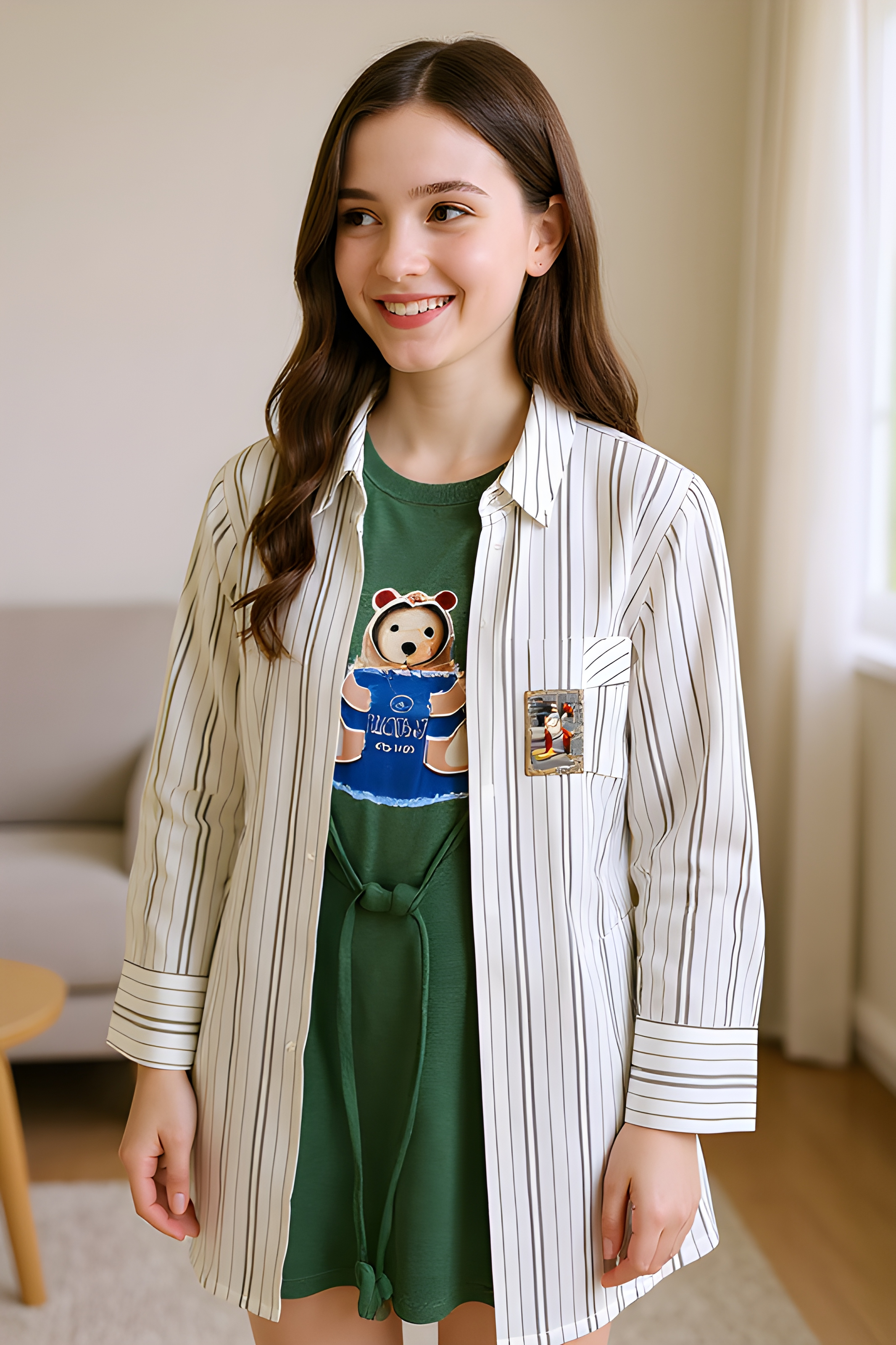 Striped Girls Shirt