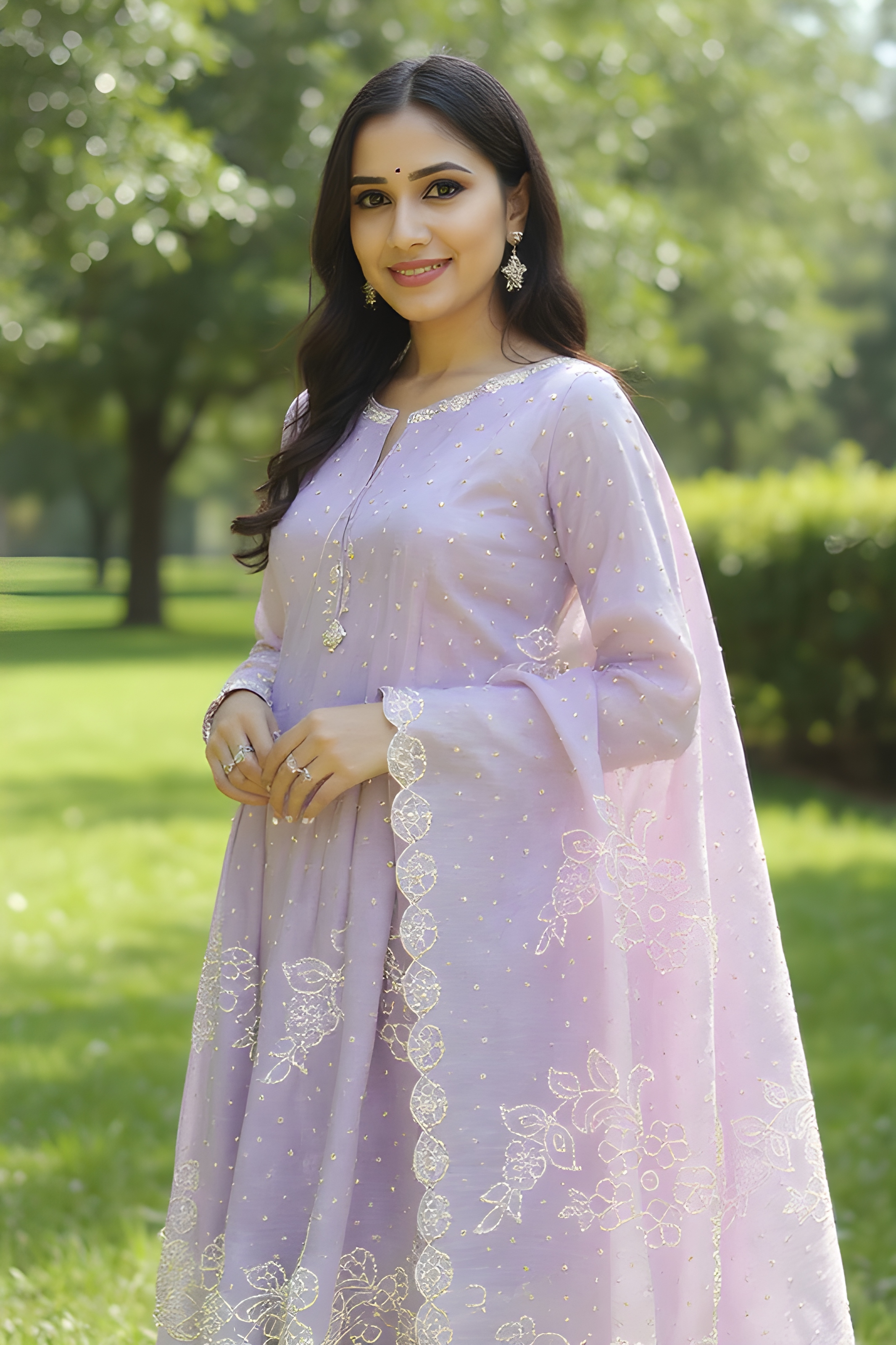 Kingston Embellished Saree view 2