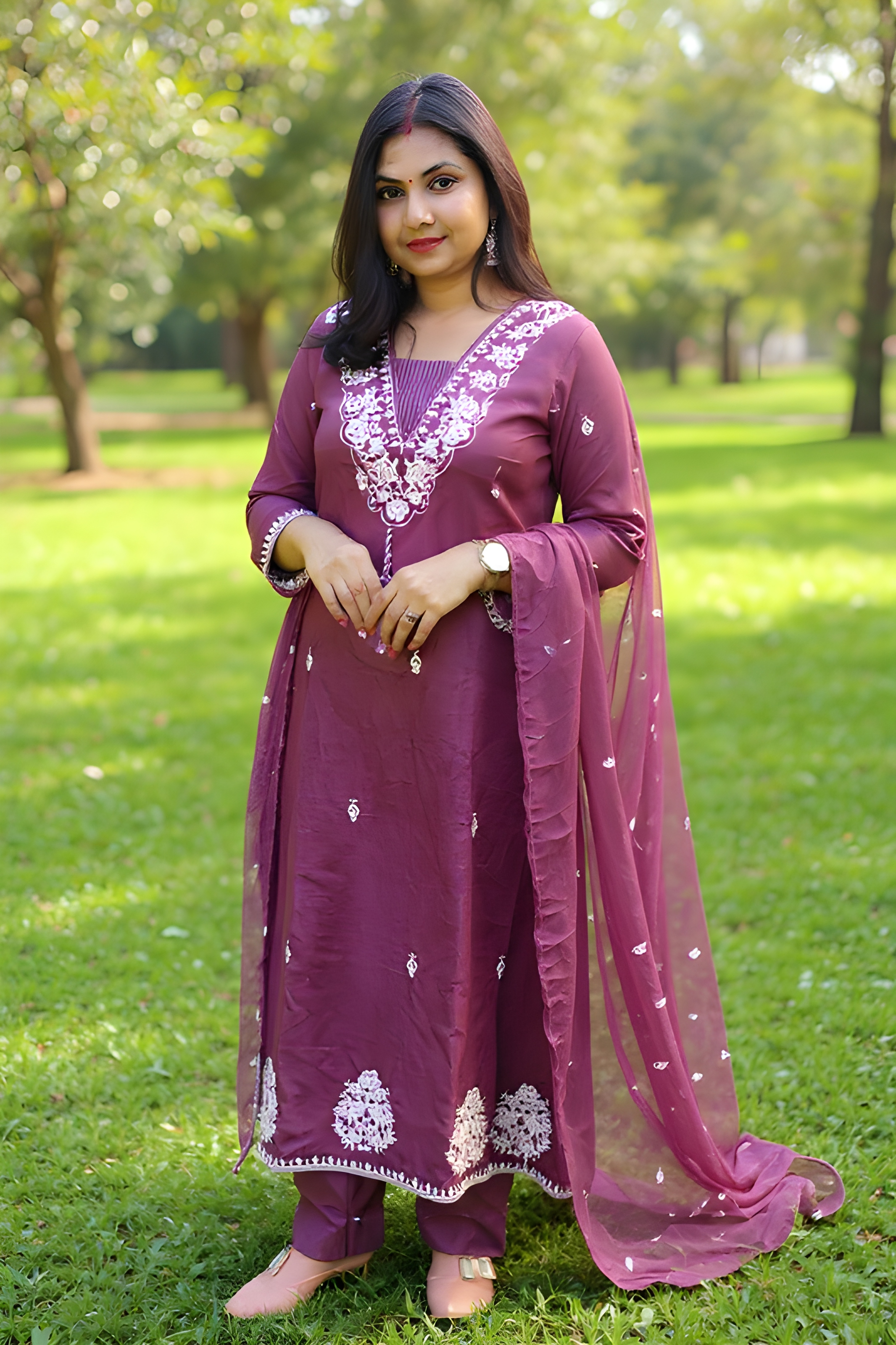 Embroidered Salwar Suit