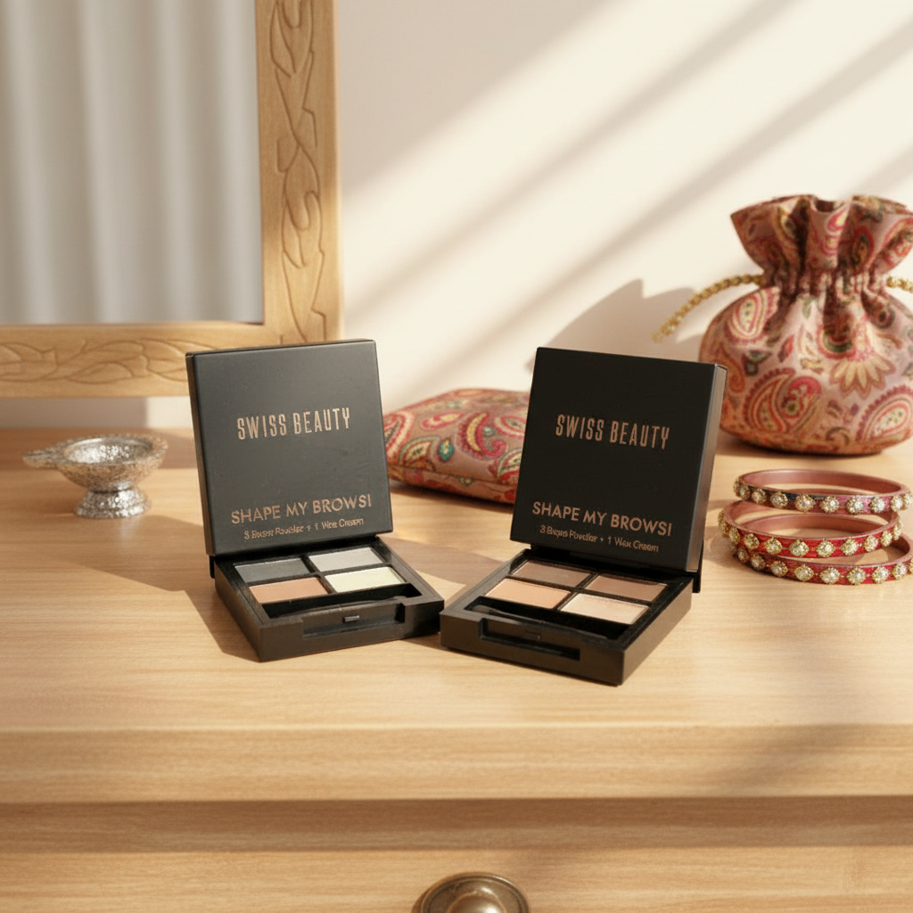 Swiss Beauty 3-in-1 Eyebrow Palette view 4