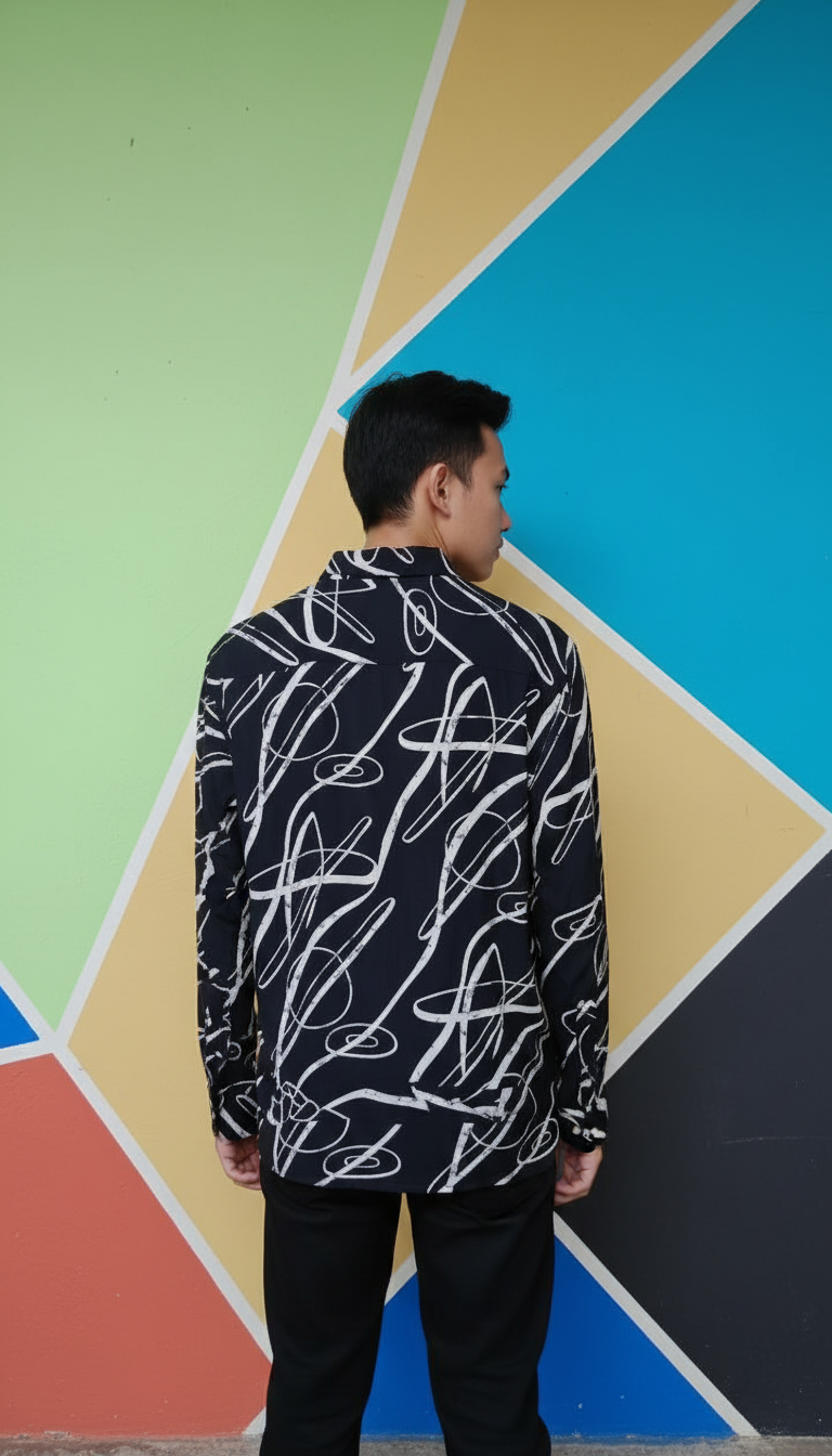 Rare Rabbit Abstract Printed Mens Shirt view 2