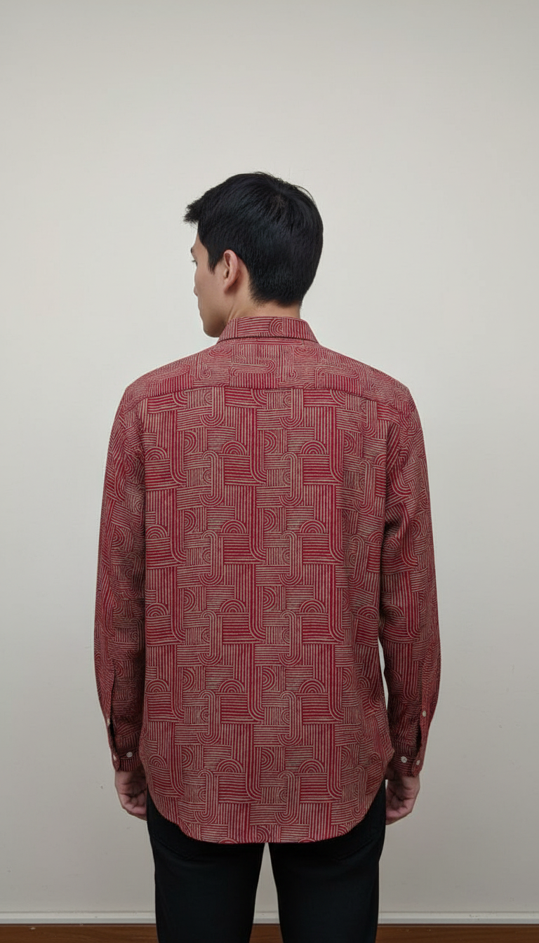 Rare Rabbit Geometric Pattern Casual Shirt view 2