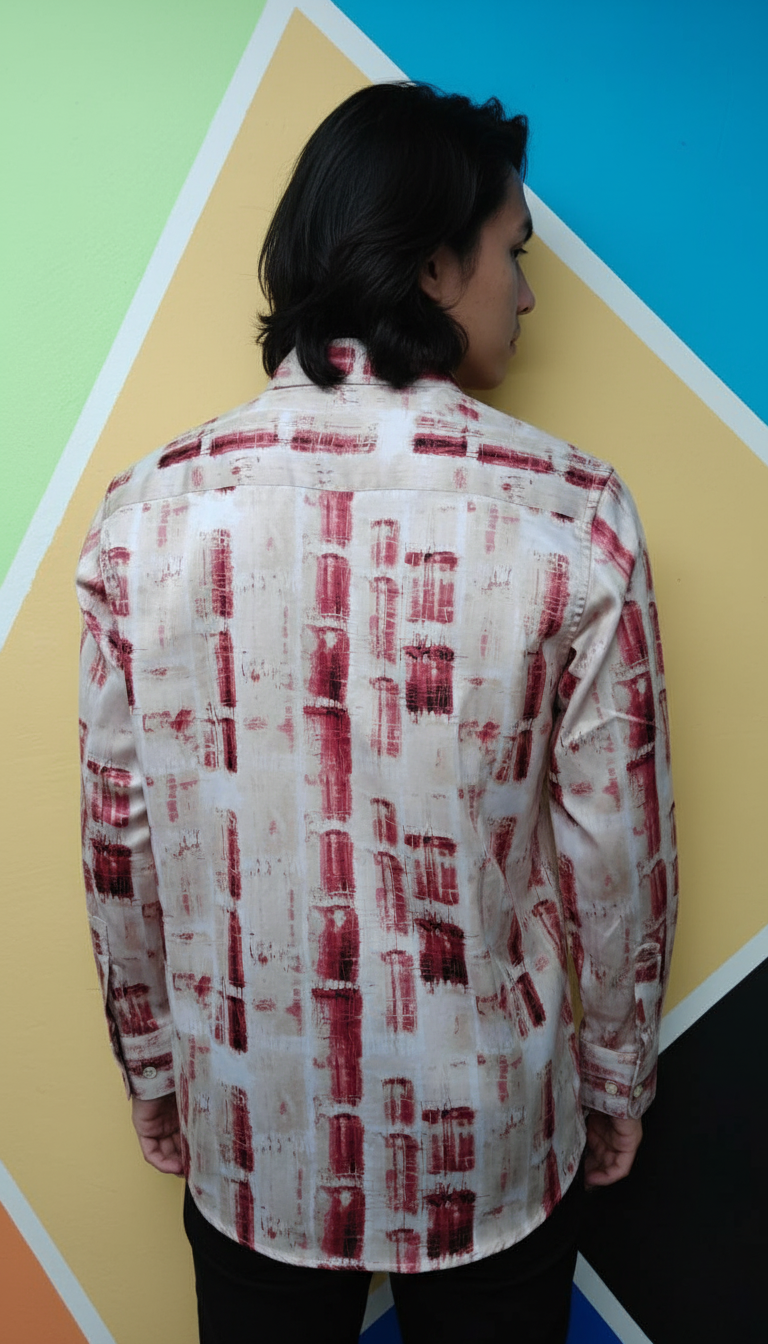Rare Rabbit Abstract Print Casual Shirt view 2