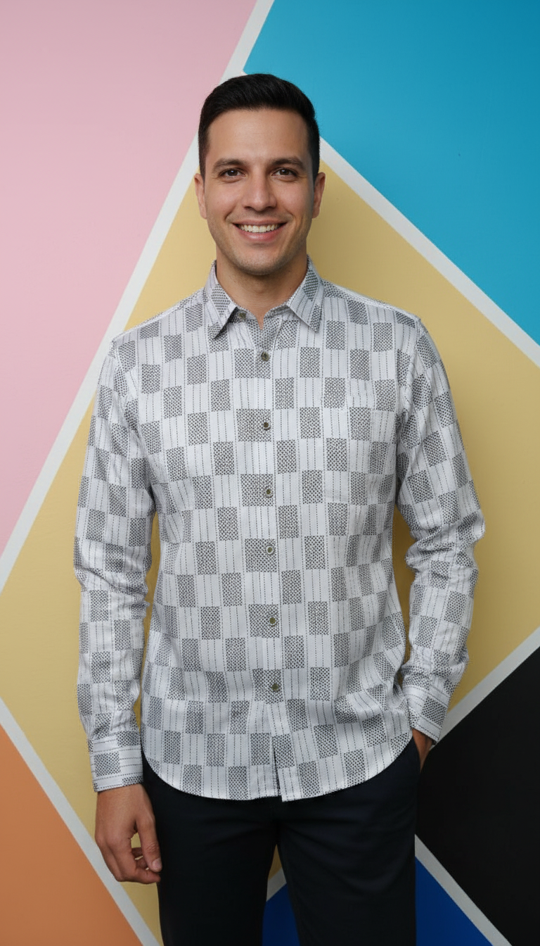 Rare Rabbit Print Casual Shirt