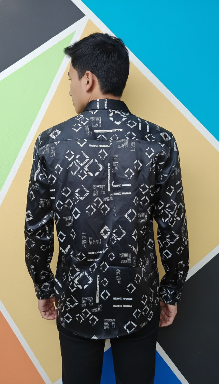 RR Abstract Print Casual Shirt view 2