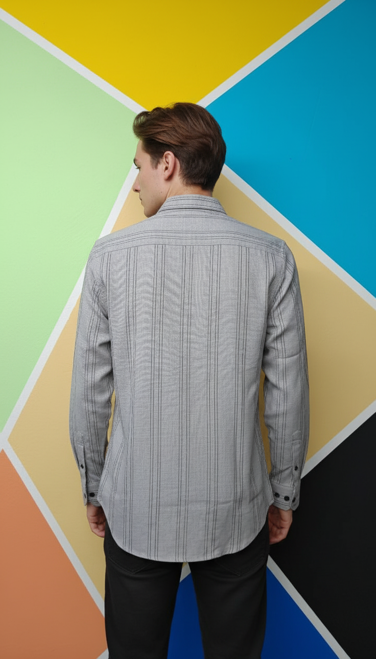 Striped Casual Shirt view 2