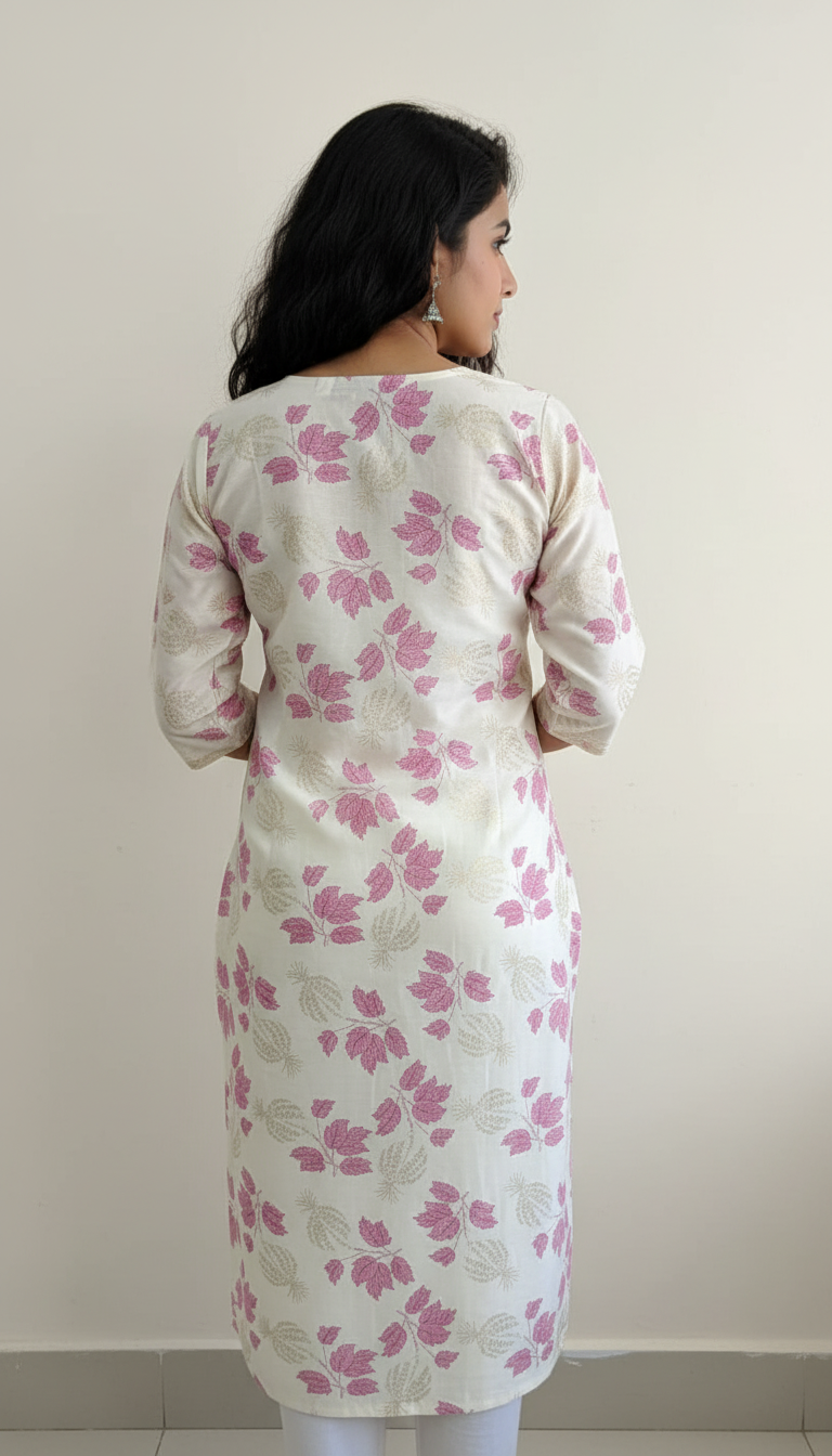 Womens Printed Kurthi view 2