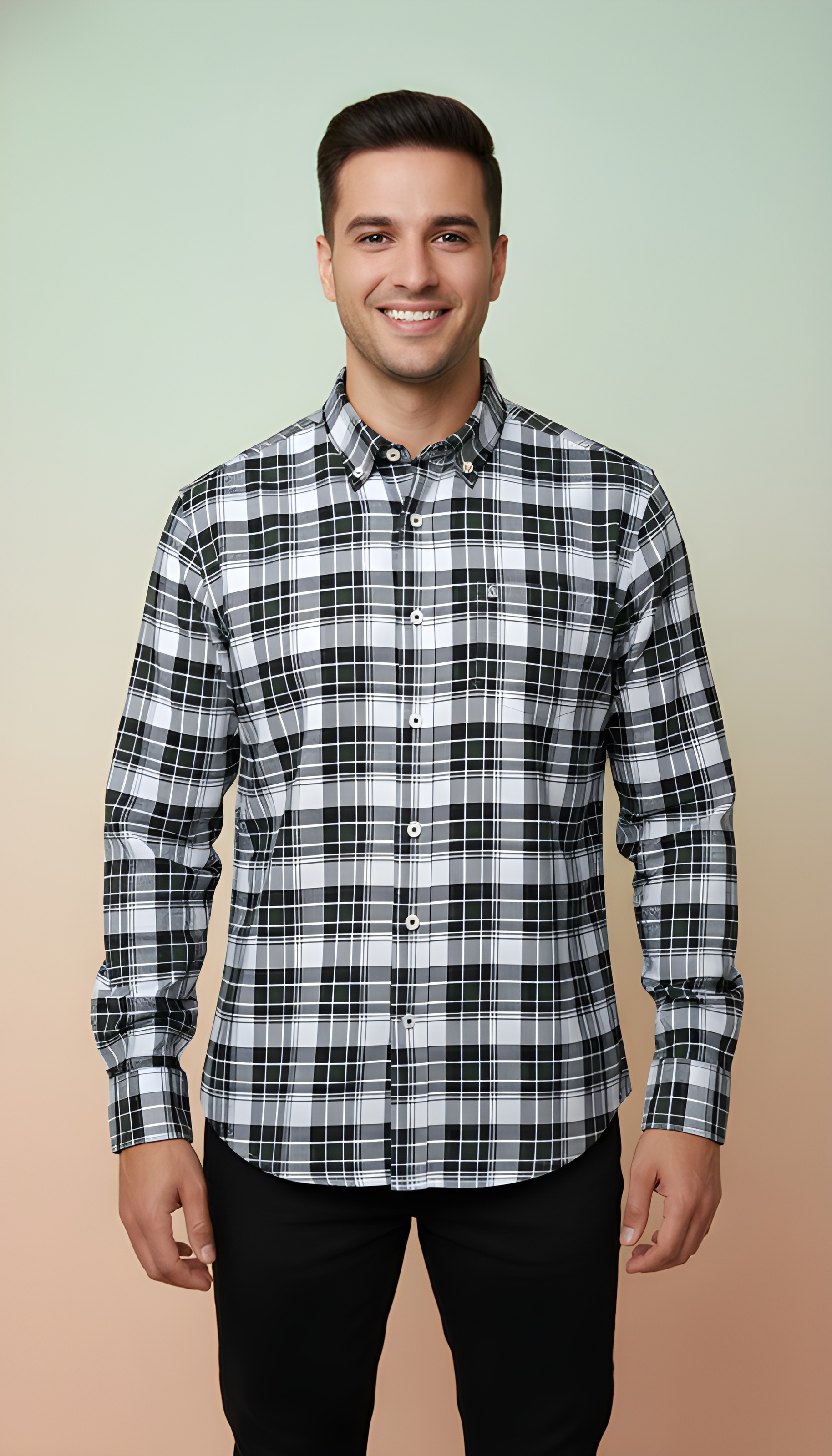 Checked Casual Shirt