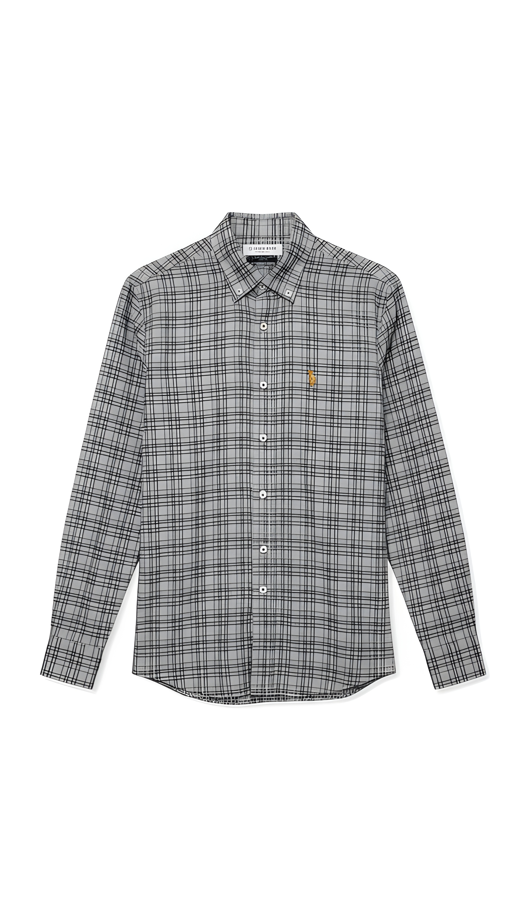U.S. Polo Assn. Mens Checkered Casual Shirt view 2