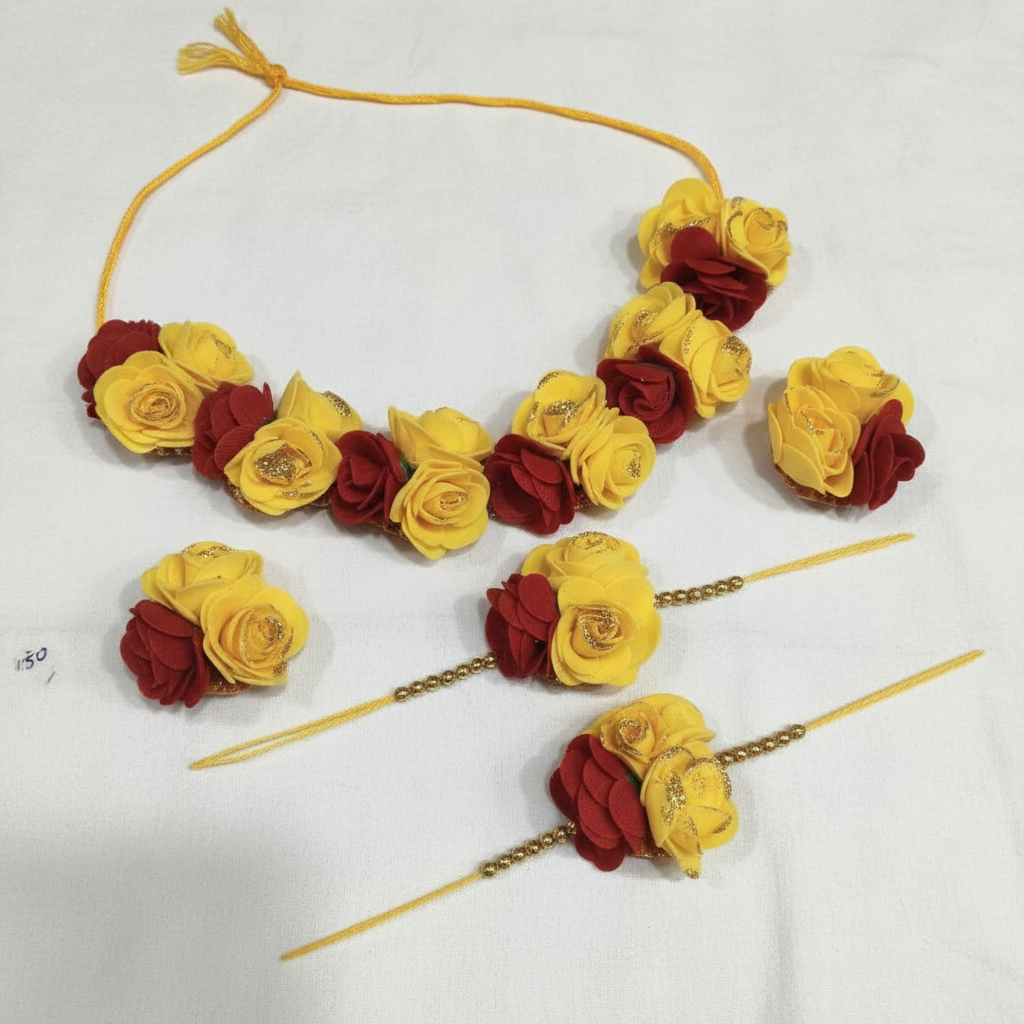Floral Jewelry Set view 3