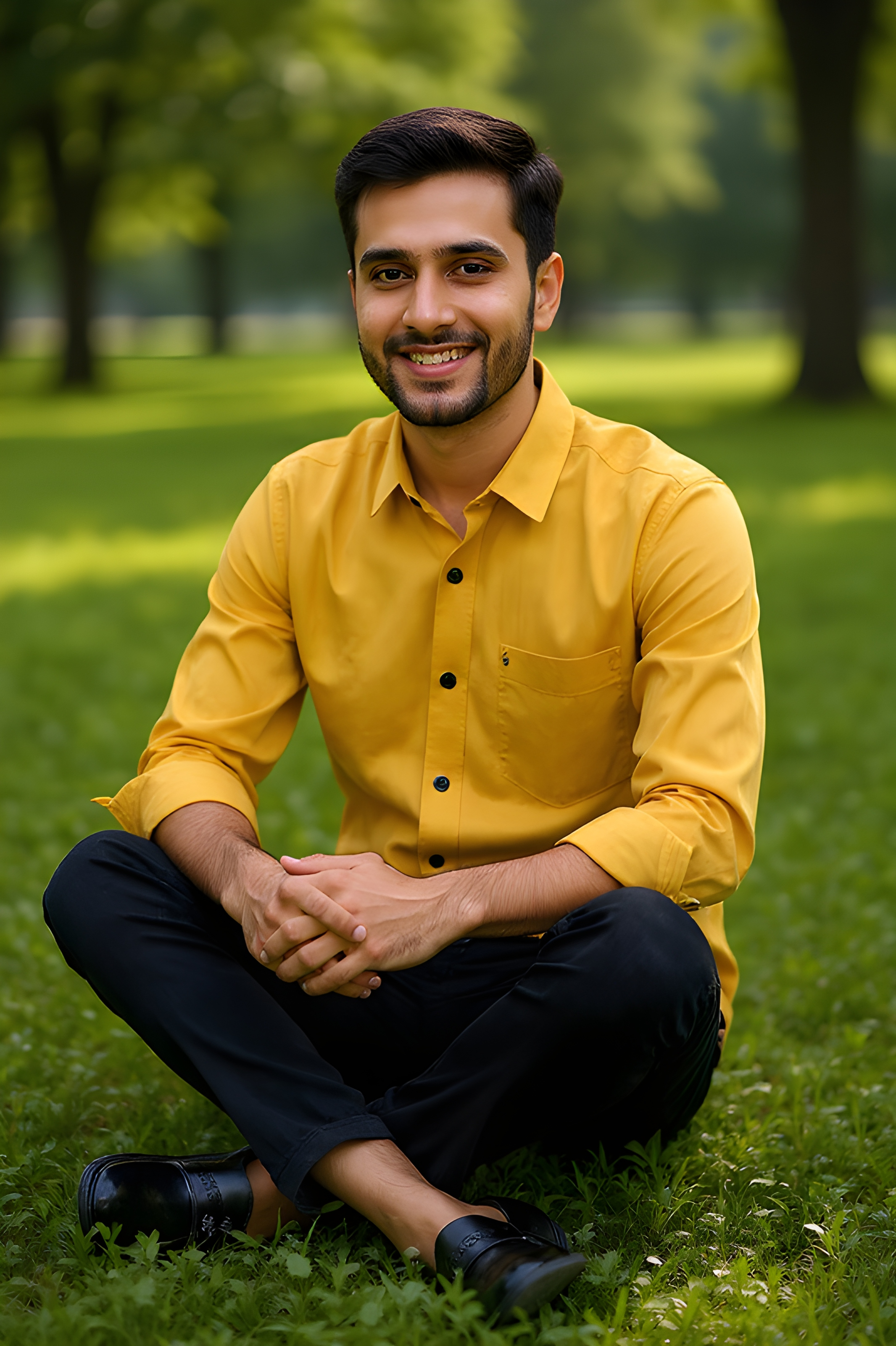 Yellow Casual Shirt