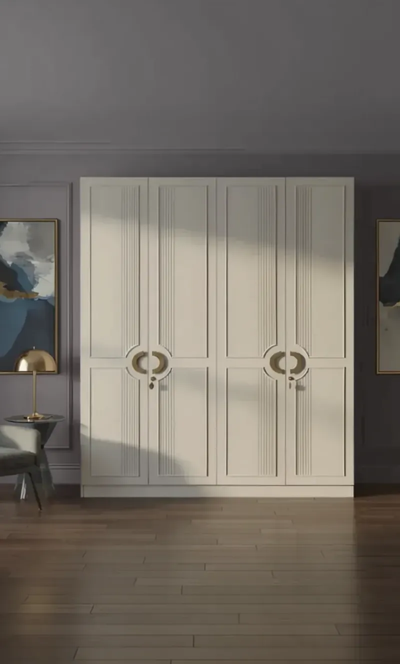 Modern White Wardrobe