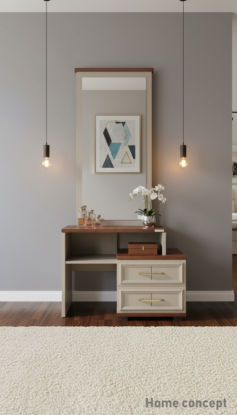 Dressing Table with Mirror