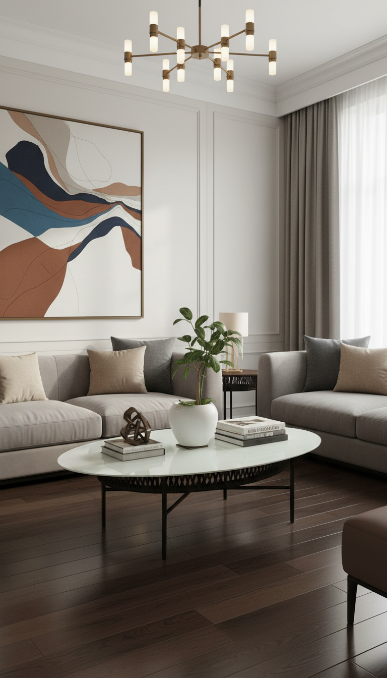 Oval Coffee Table