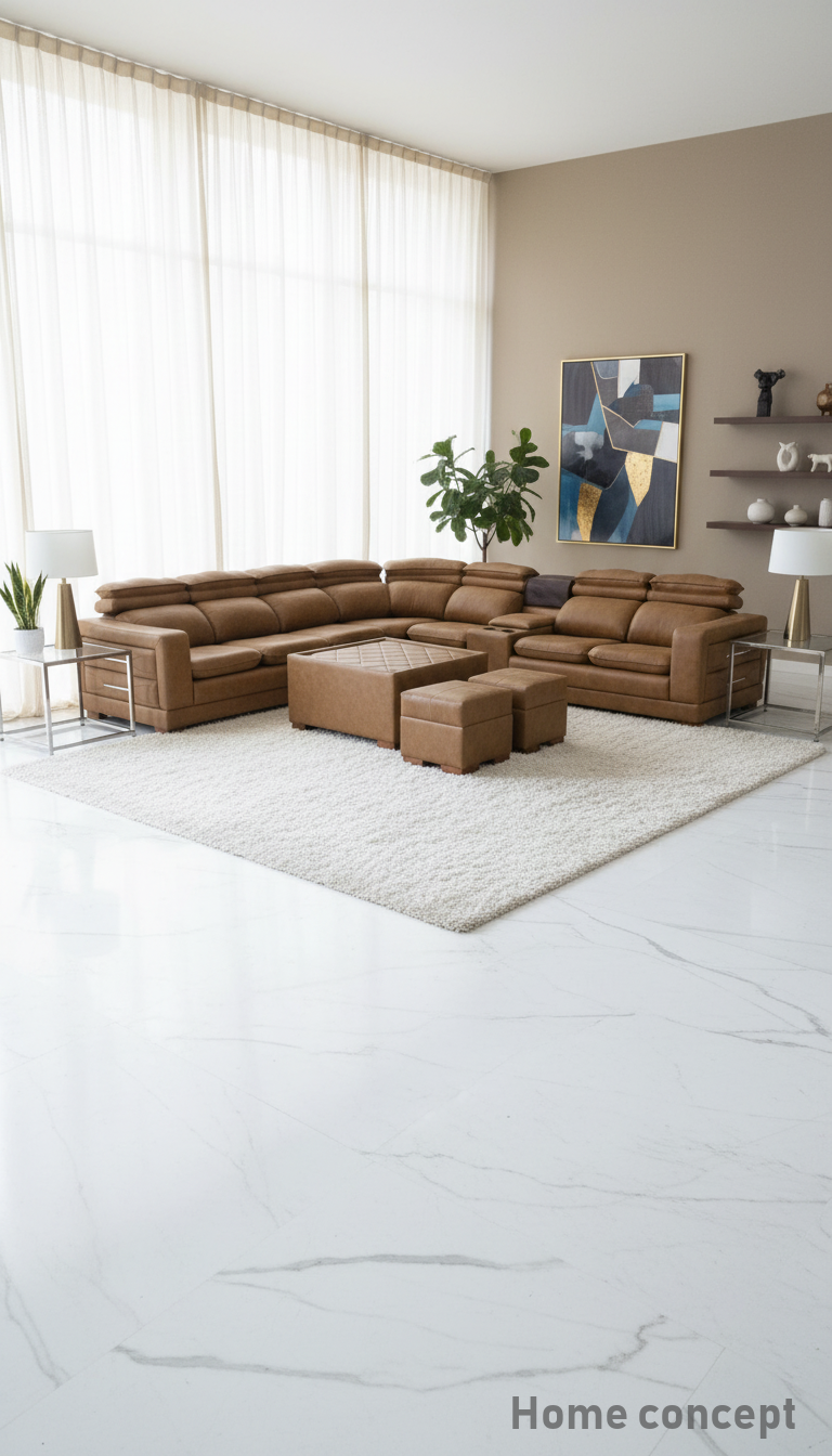 Leather Sectional Sofa