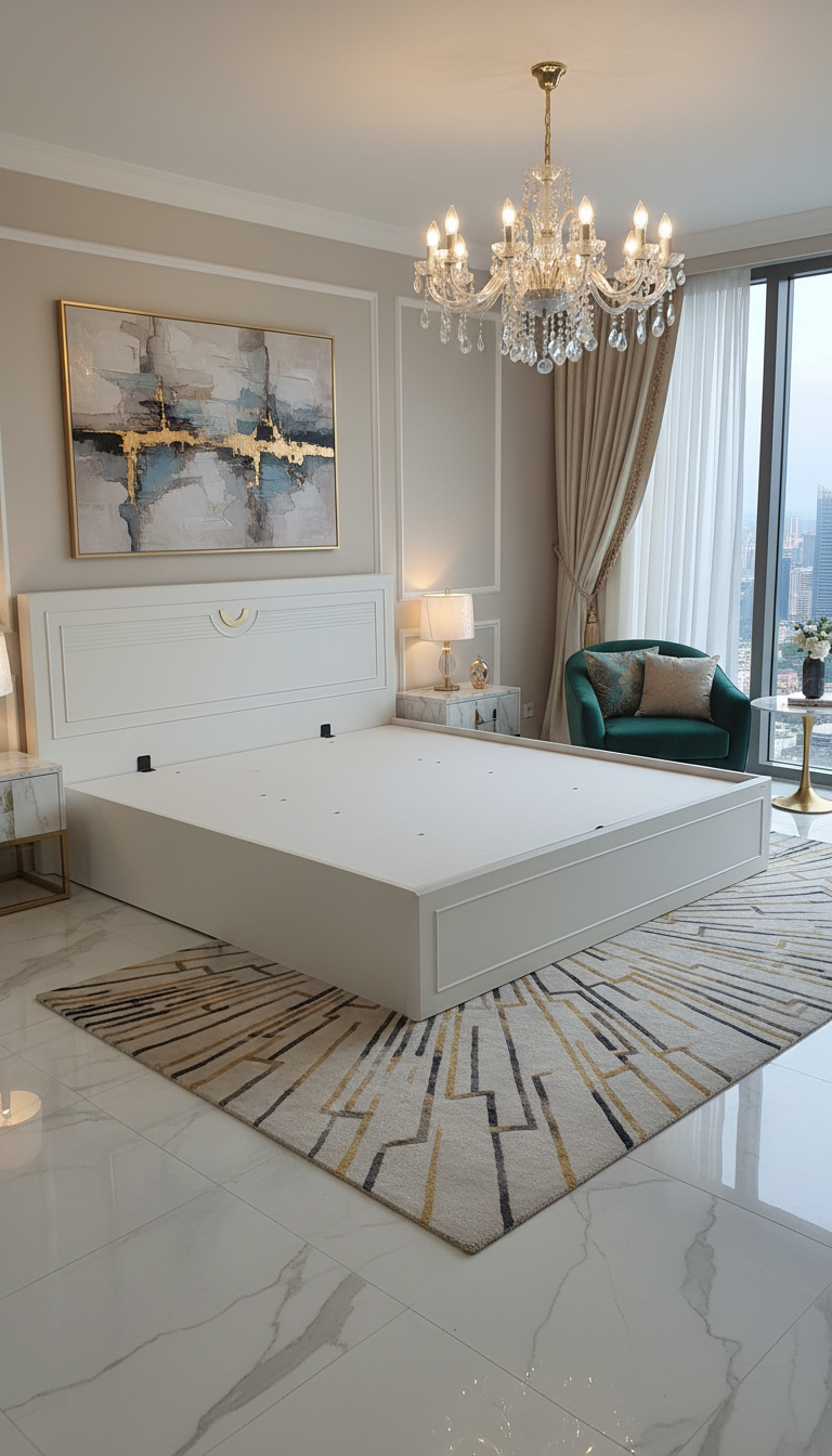 Italian Designer Bed