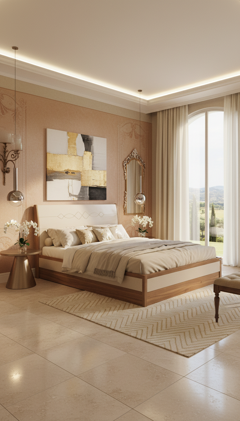 Krono Wooden Bed Frame