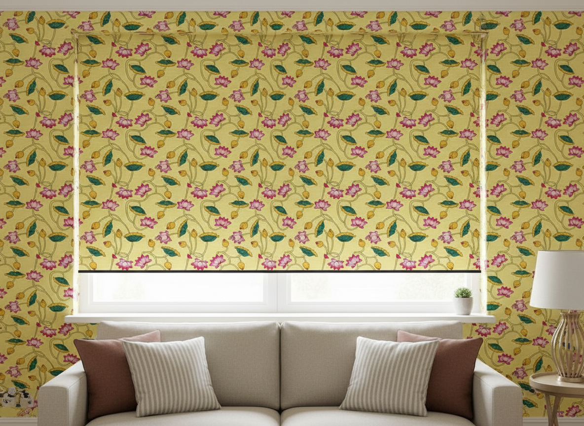 Floral Roller Blinds