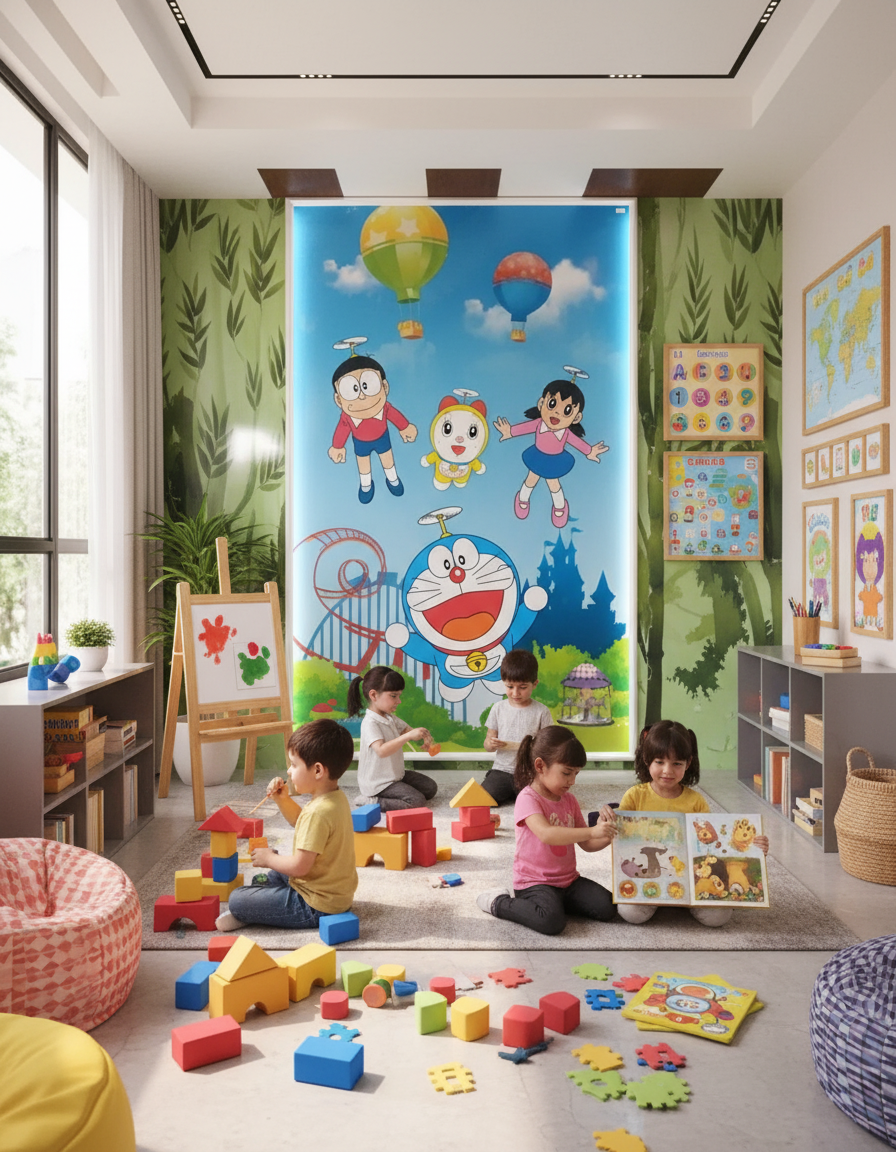 Doraemon Cartoon Poster