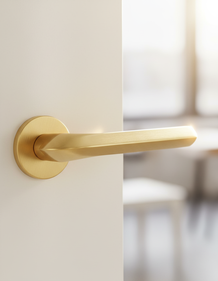 Gold Door Handle