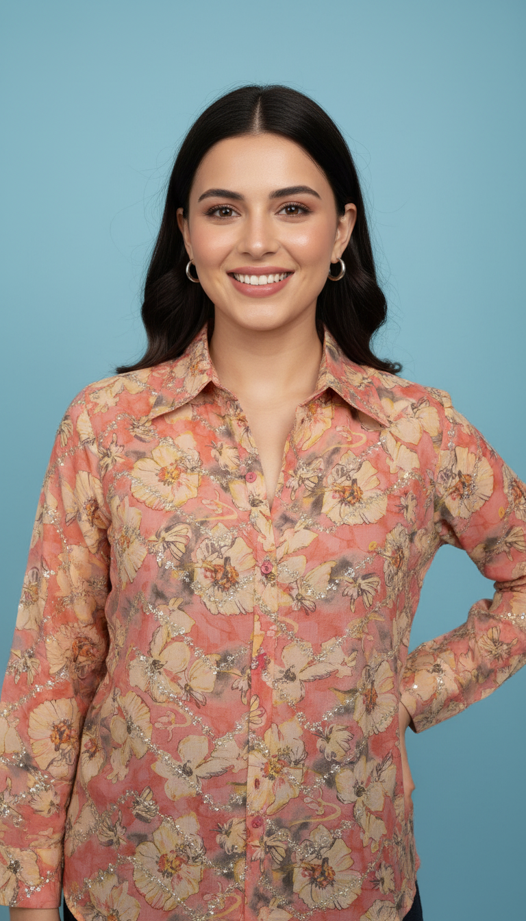 Floral Womens Co-Ord Set
