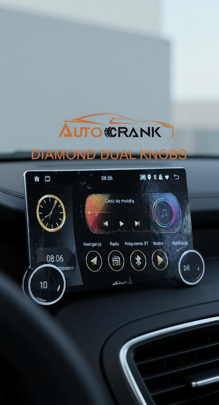 AutoCrank Diamond Dual Knobs