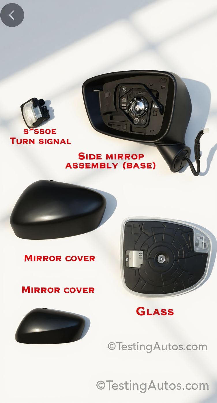 Side Mirror Assembly