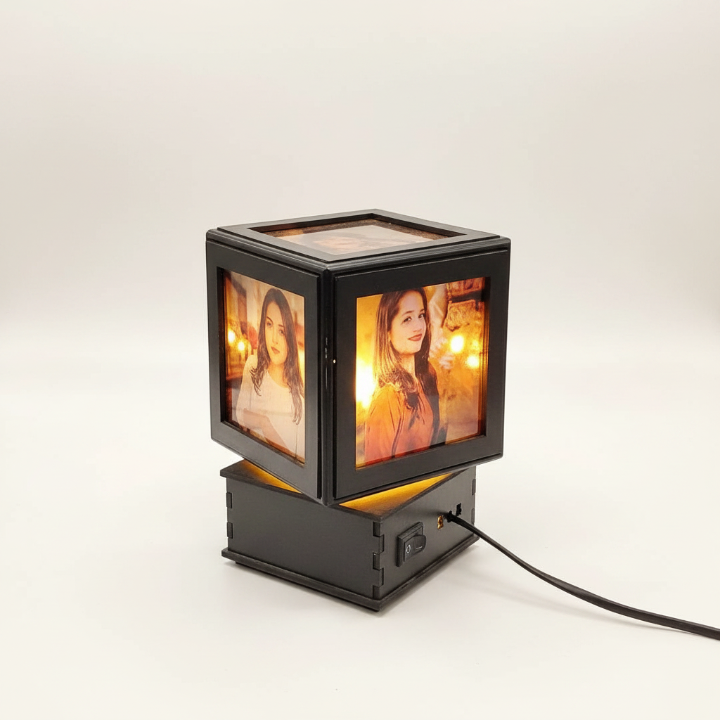 Personalised Rotate 6 Inch Lamp
