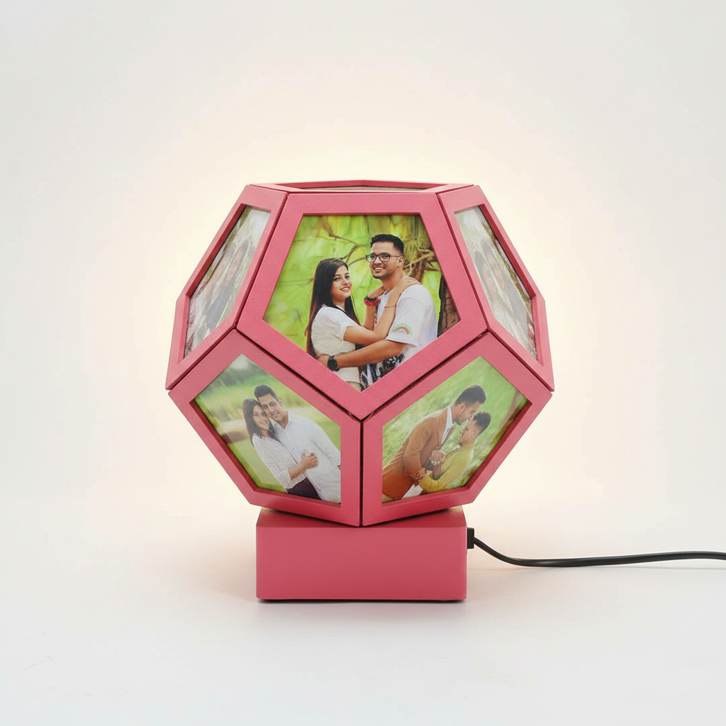 Personalized Photo Pentagon Lamp