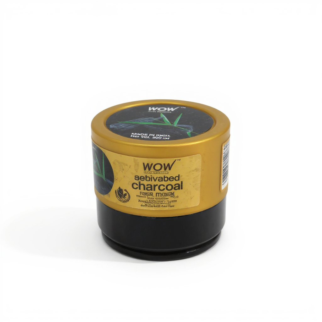 WOW Activated Charcoal Face Mask