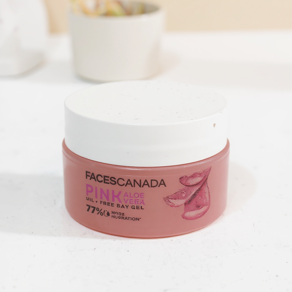Faces Canada Pink Aloe Vera Oil-Free Day Gel