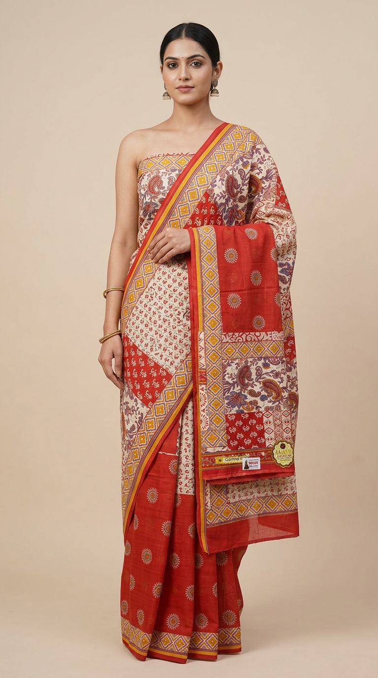 Aakash Creations Unstitched Suit
