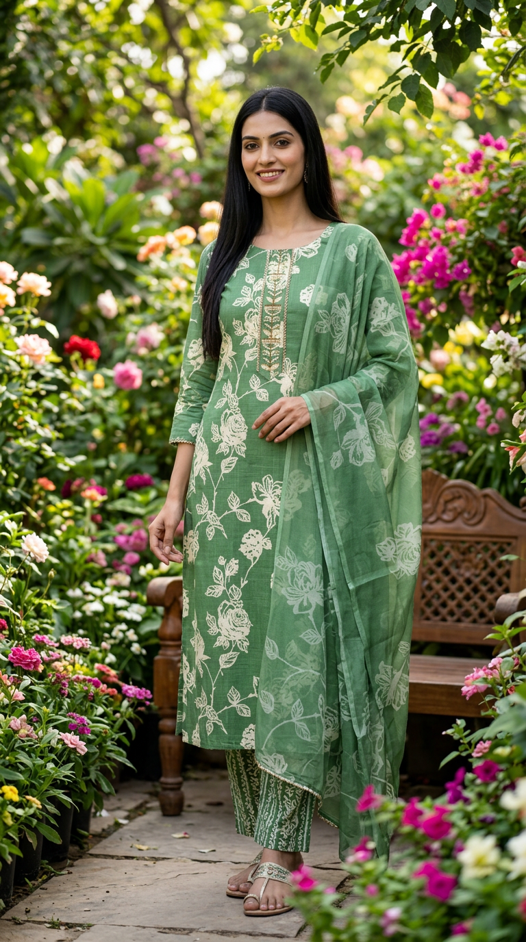 Panchi Premium Cotton Suit