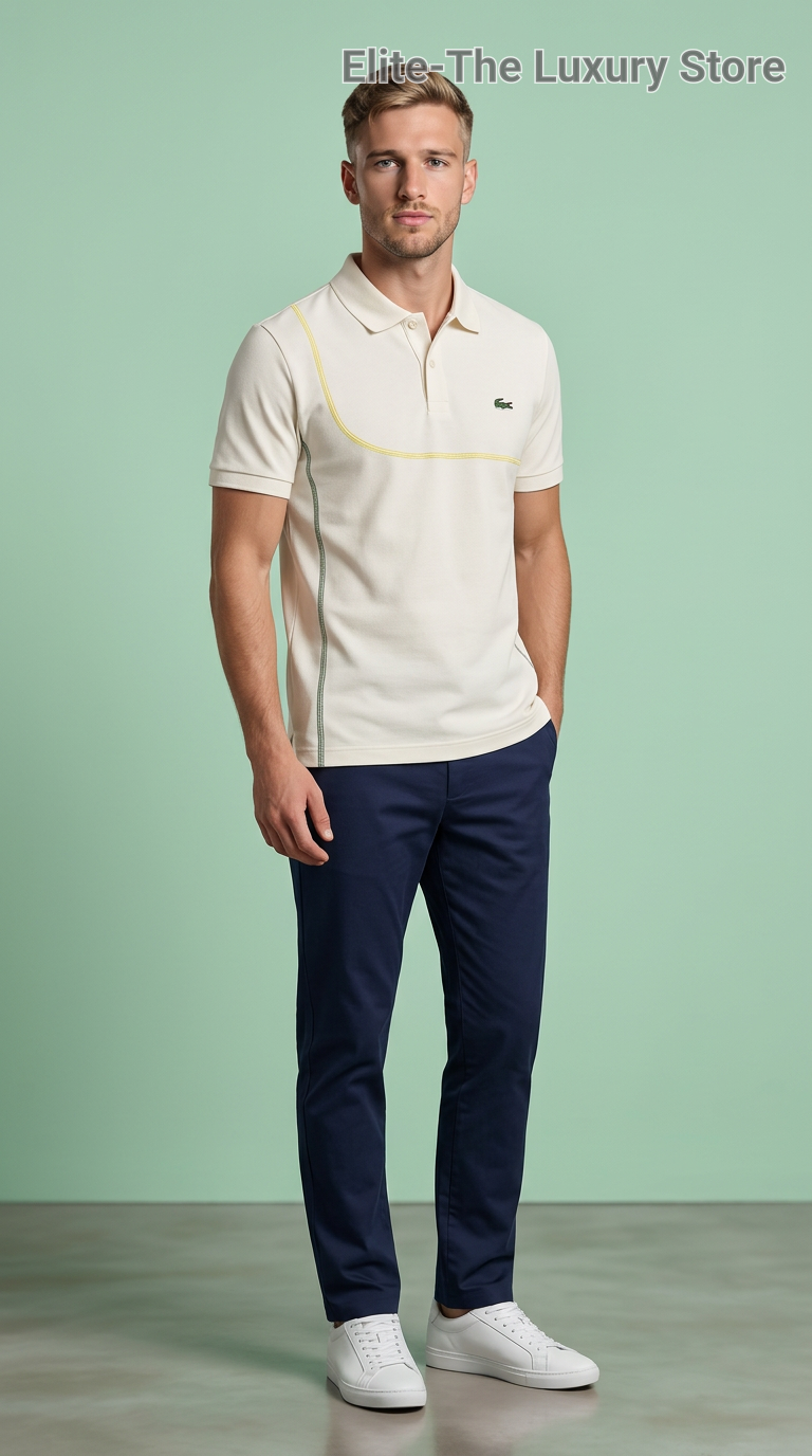 Off White Designer Polo T-shirt view 2