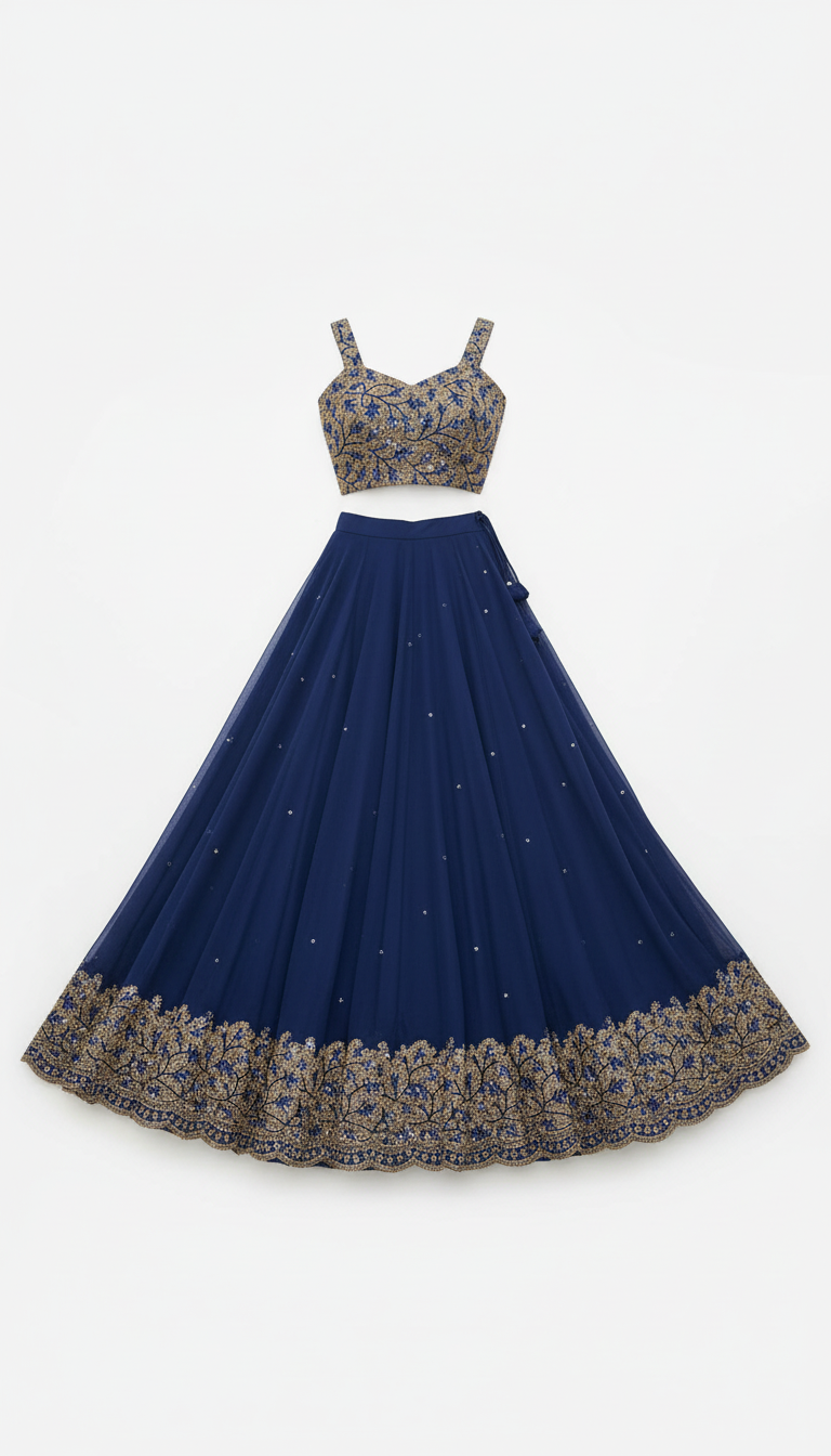 Navy Blue Ethnic Wear view 2