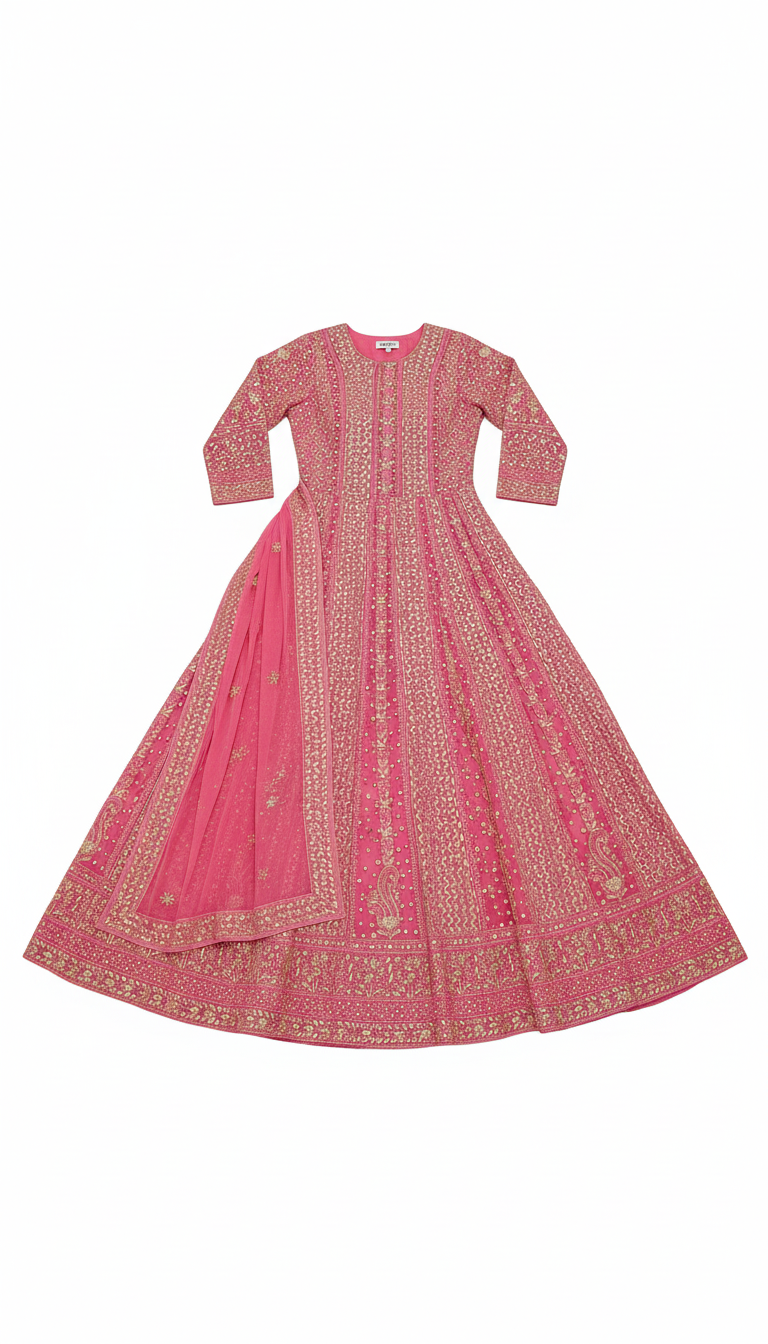 Pink Ethnic Wear view 2