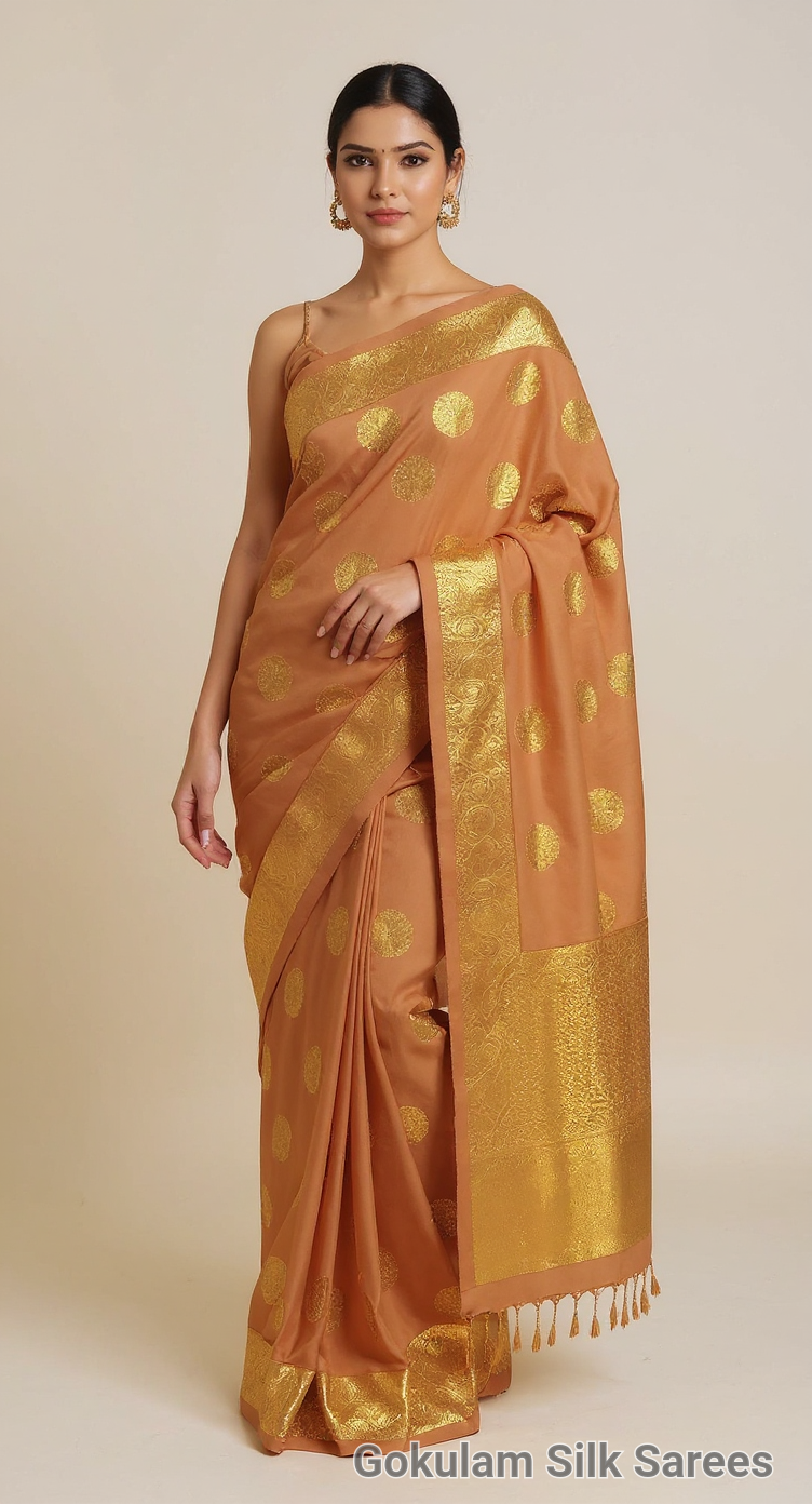 Semi Silk Saree 280 view 2