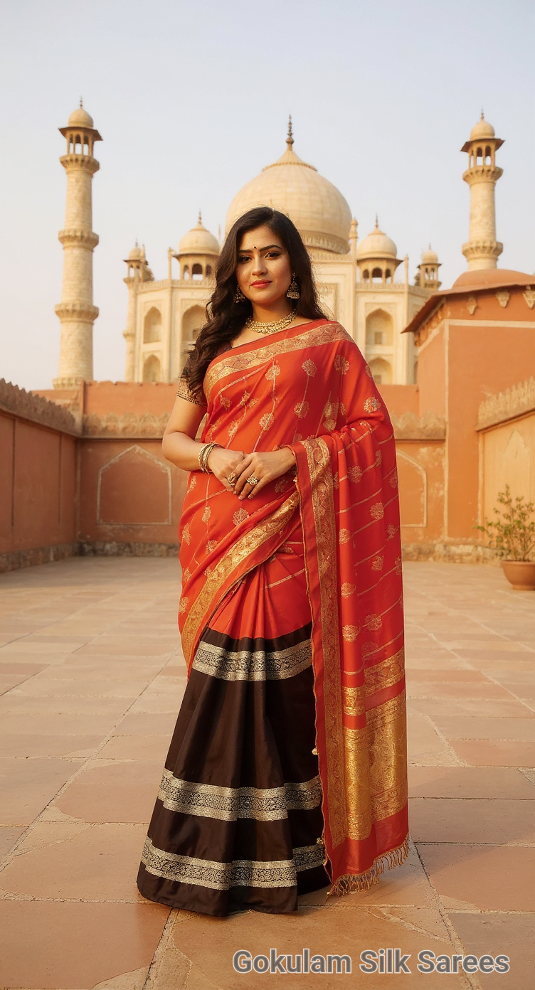 Semi Kanchi Silk Saree 266 view 2