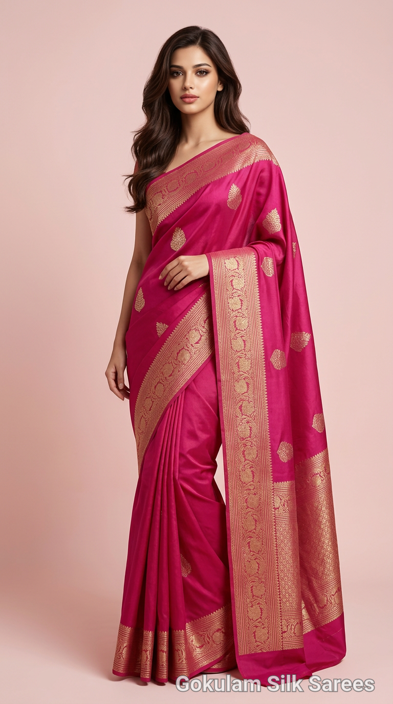 Pink Banarasi Saree 005