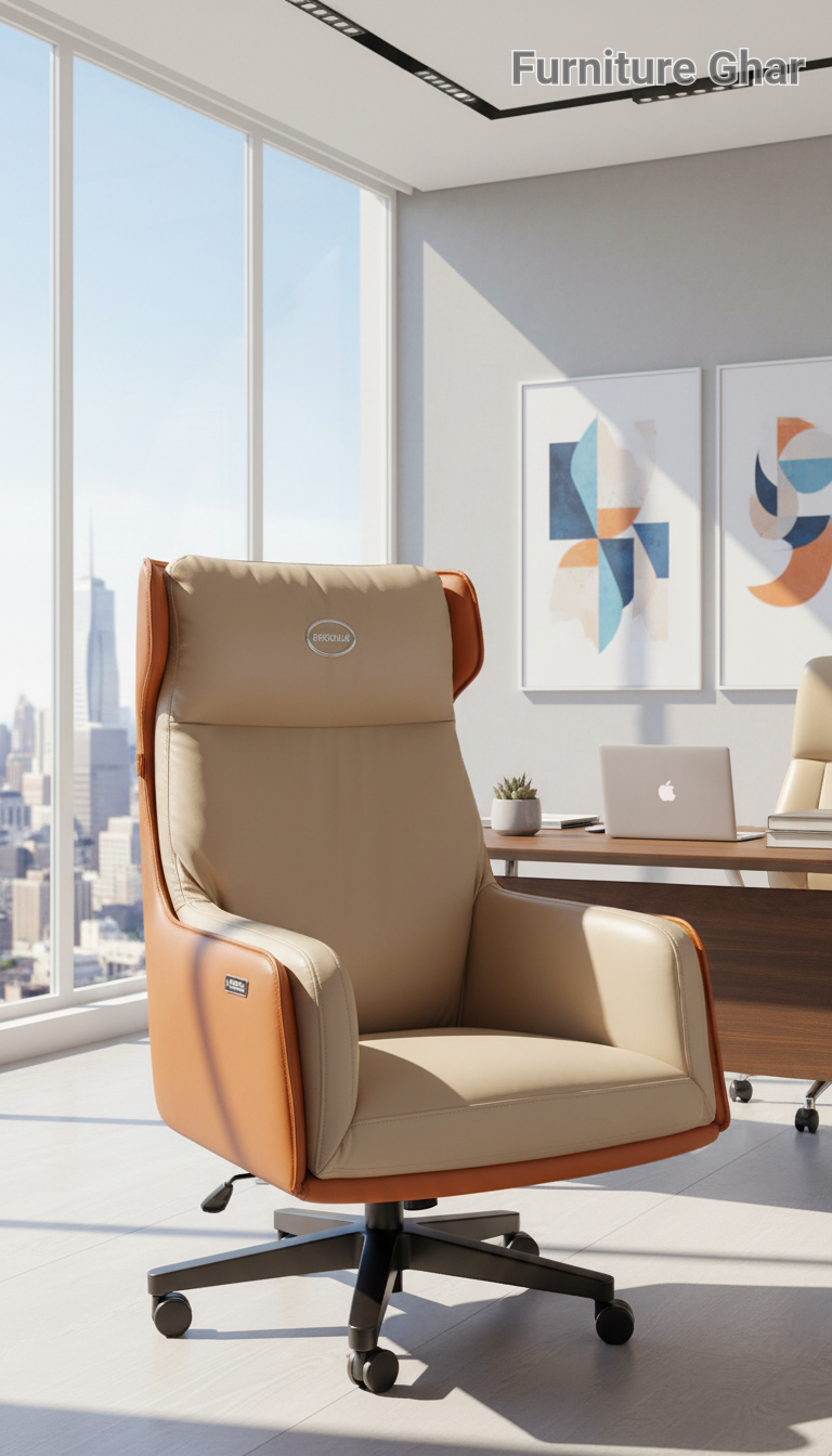 Luxurious Leather Office Chair
