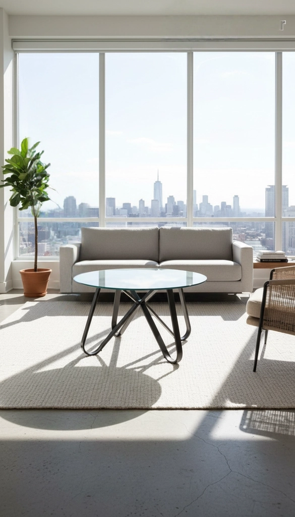 Modern Glass Coffee Table