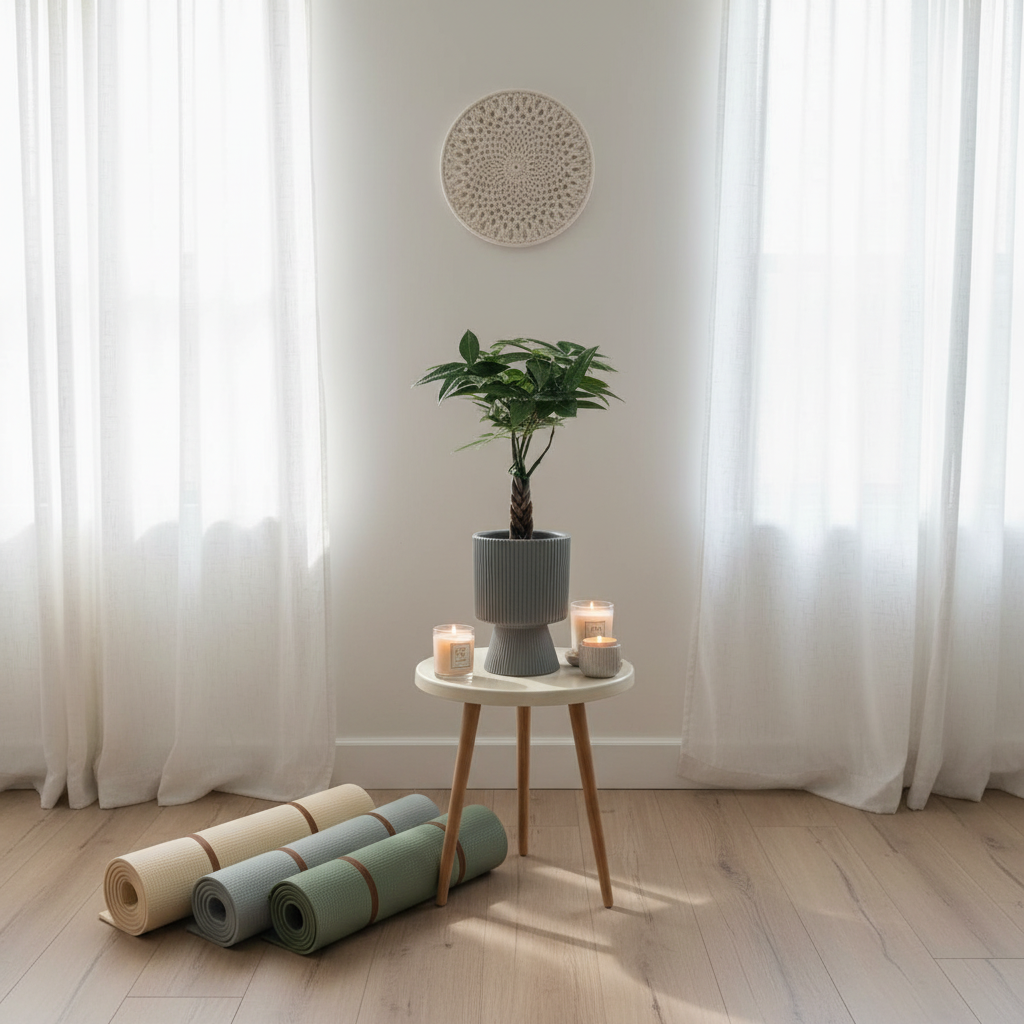 Pachira( Money Tree) In Ceramic Planter
