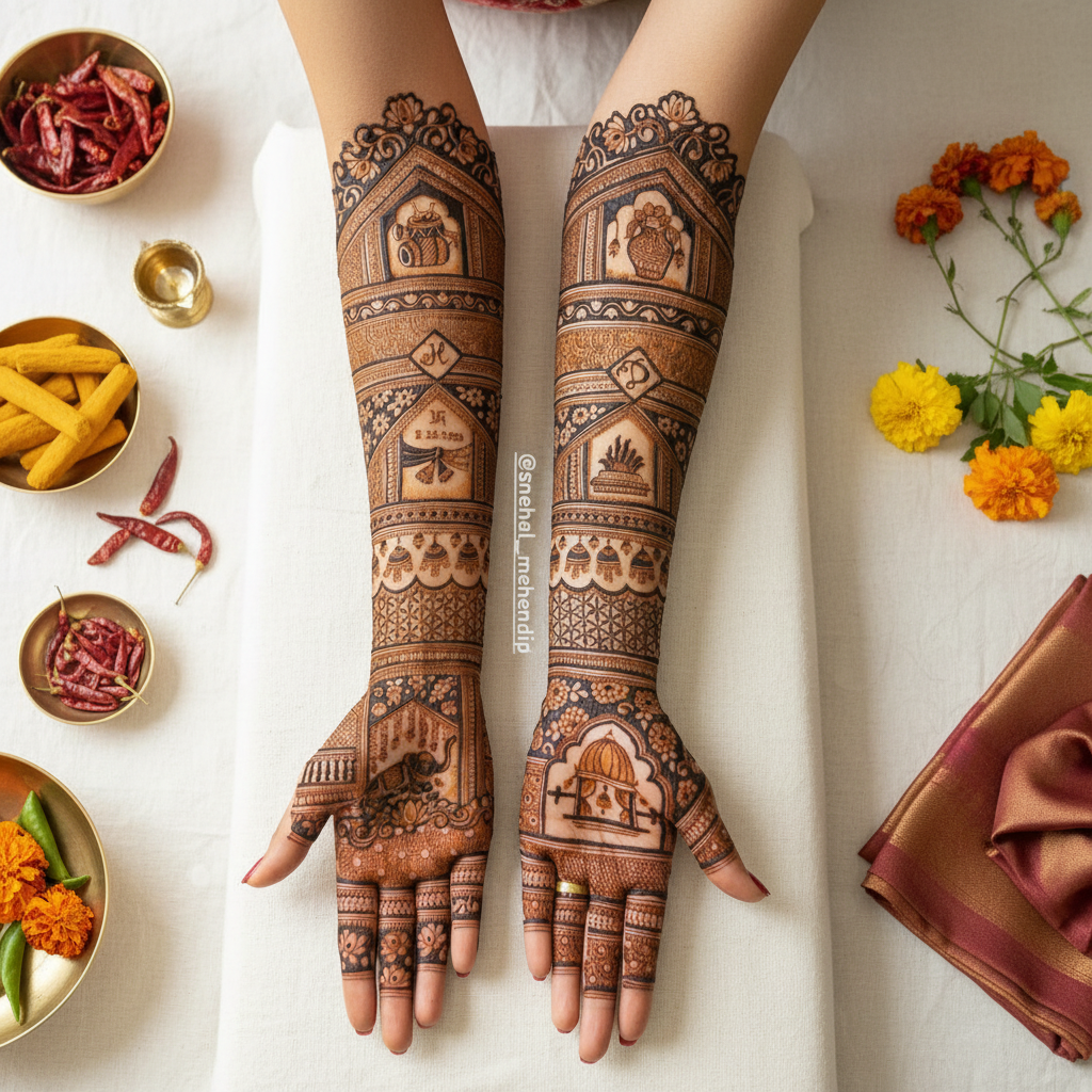 Sneha Mehndi Design