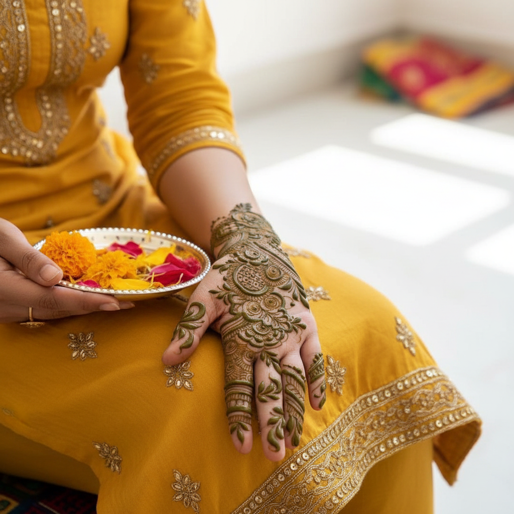 Elegant Henna Design