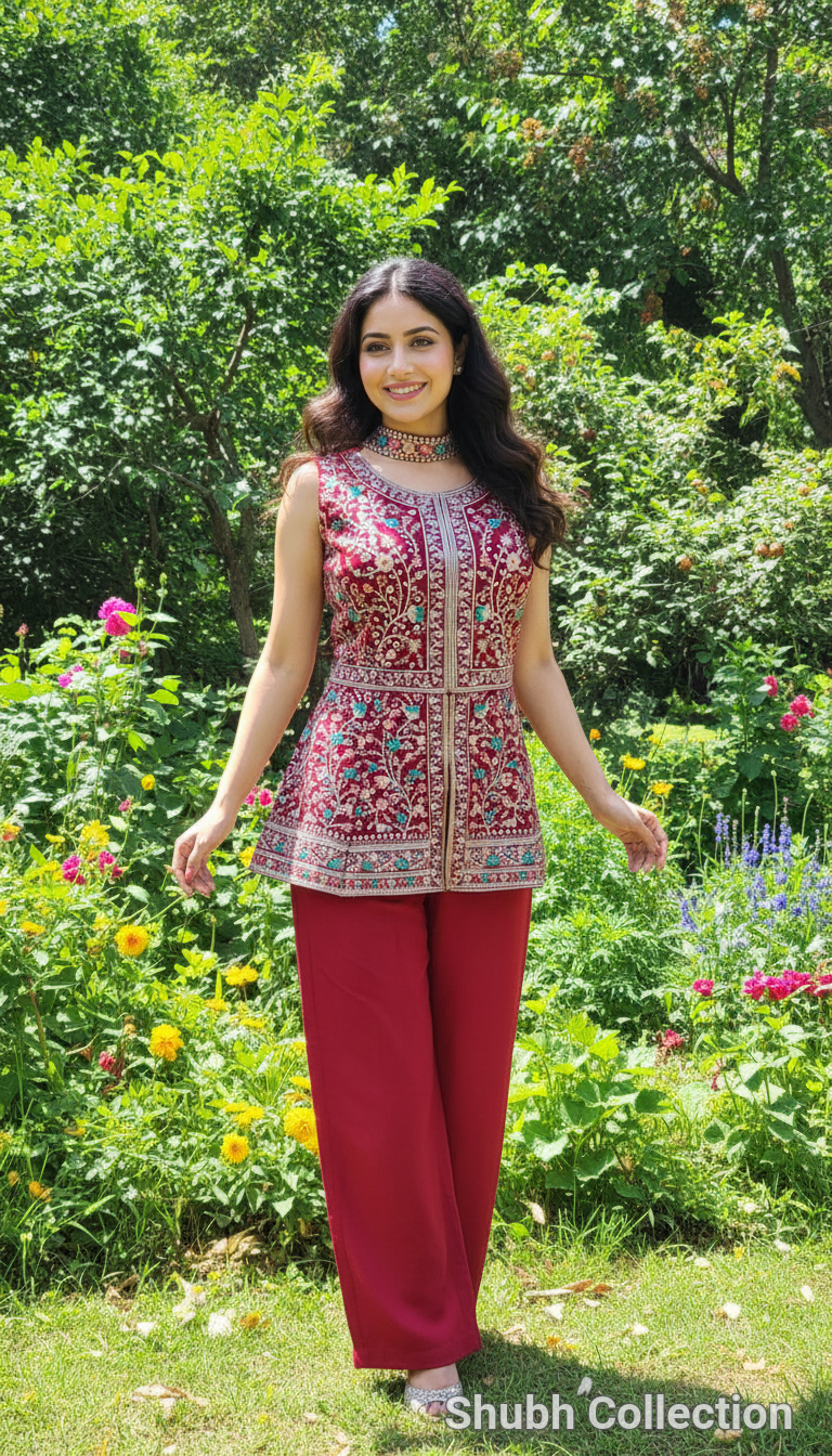 Embroidered Top